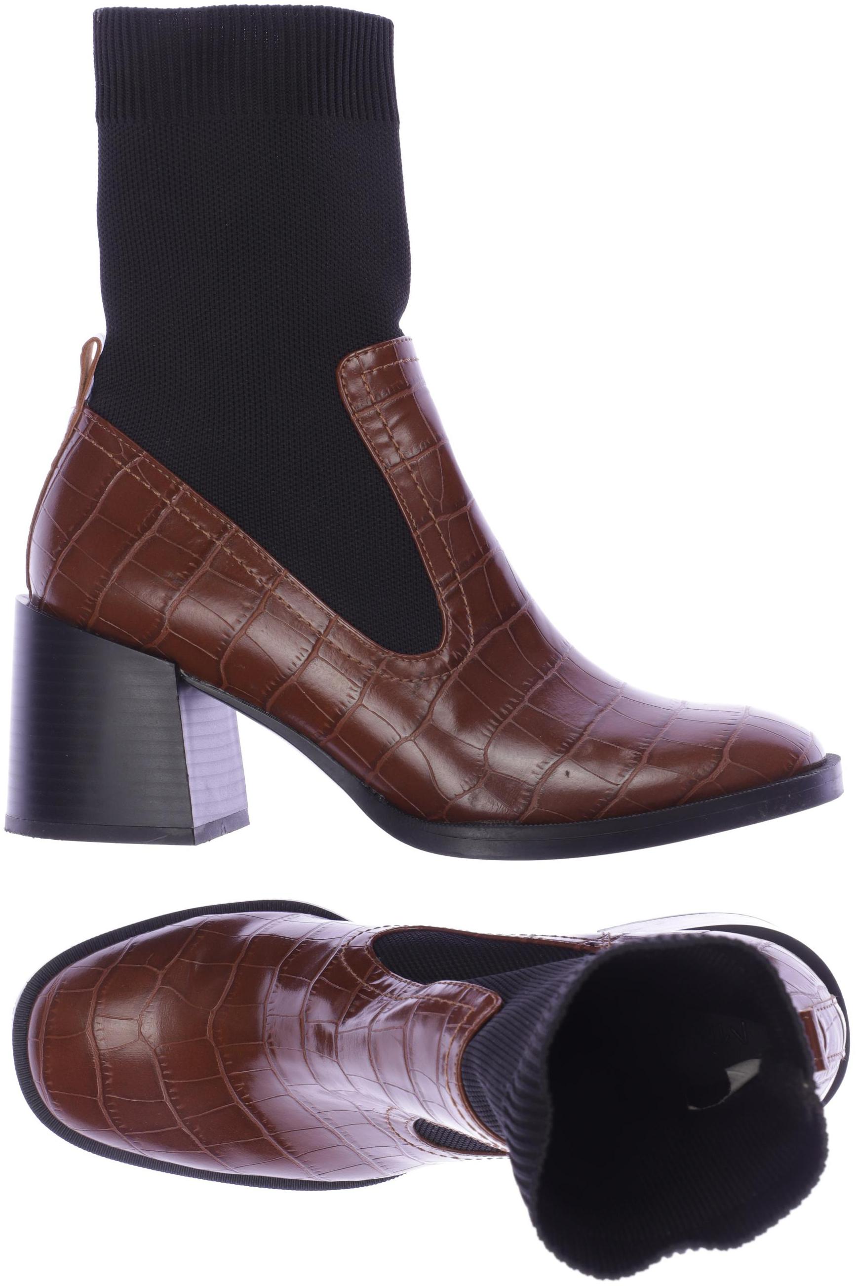 

Mango Damen Stiefelette, braun, Gr. 37