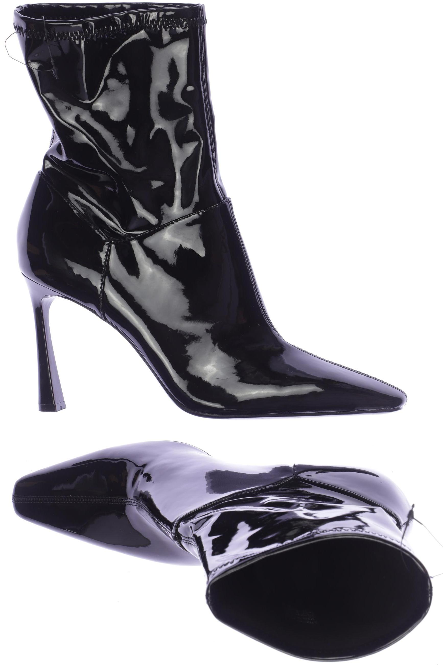 

MANGO Damen Stiefelette, schwarz