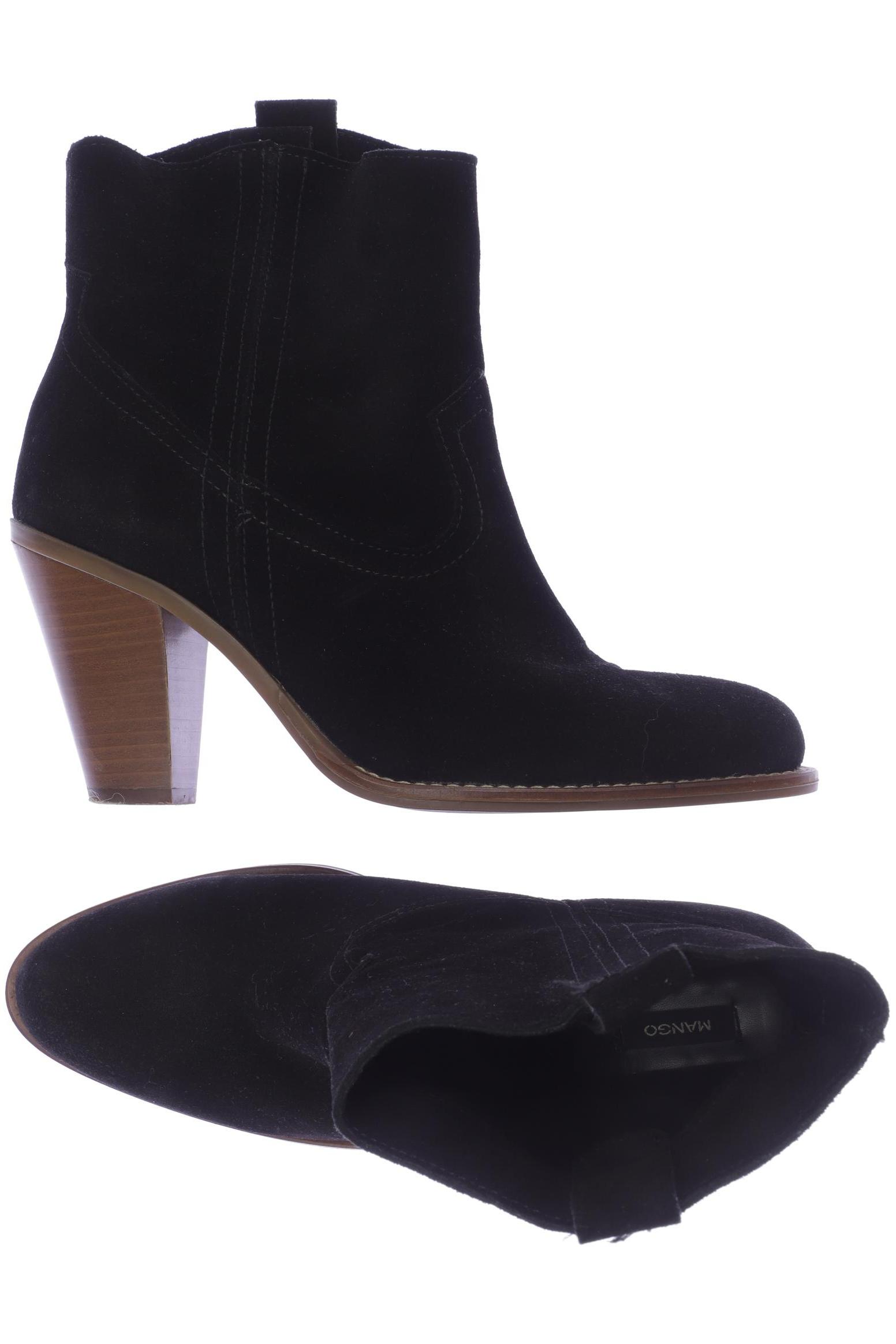 

Mango Damen Stiefelette, schwarz, Gr. 39