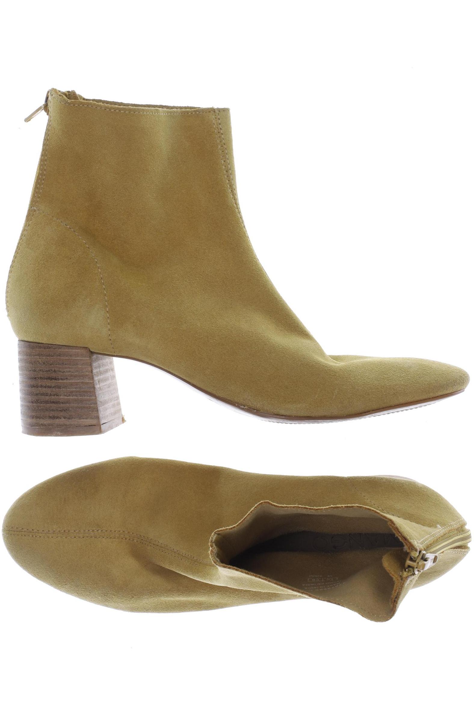 

Mango Damen Stiefelette, gelb, Gr. 36