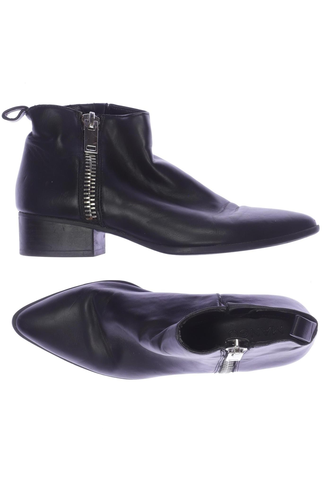 

Mango Damen Stiefelette, schwarz, Gr. 36