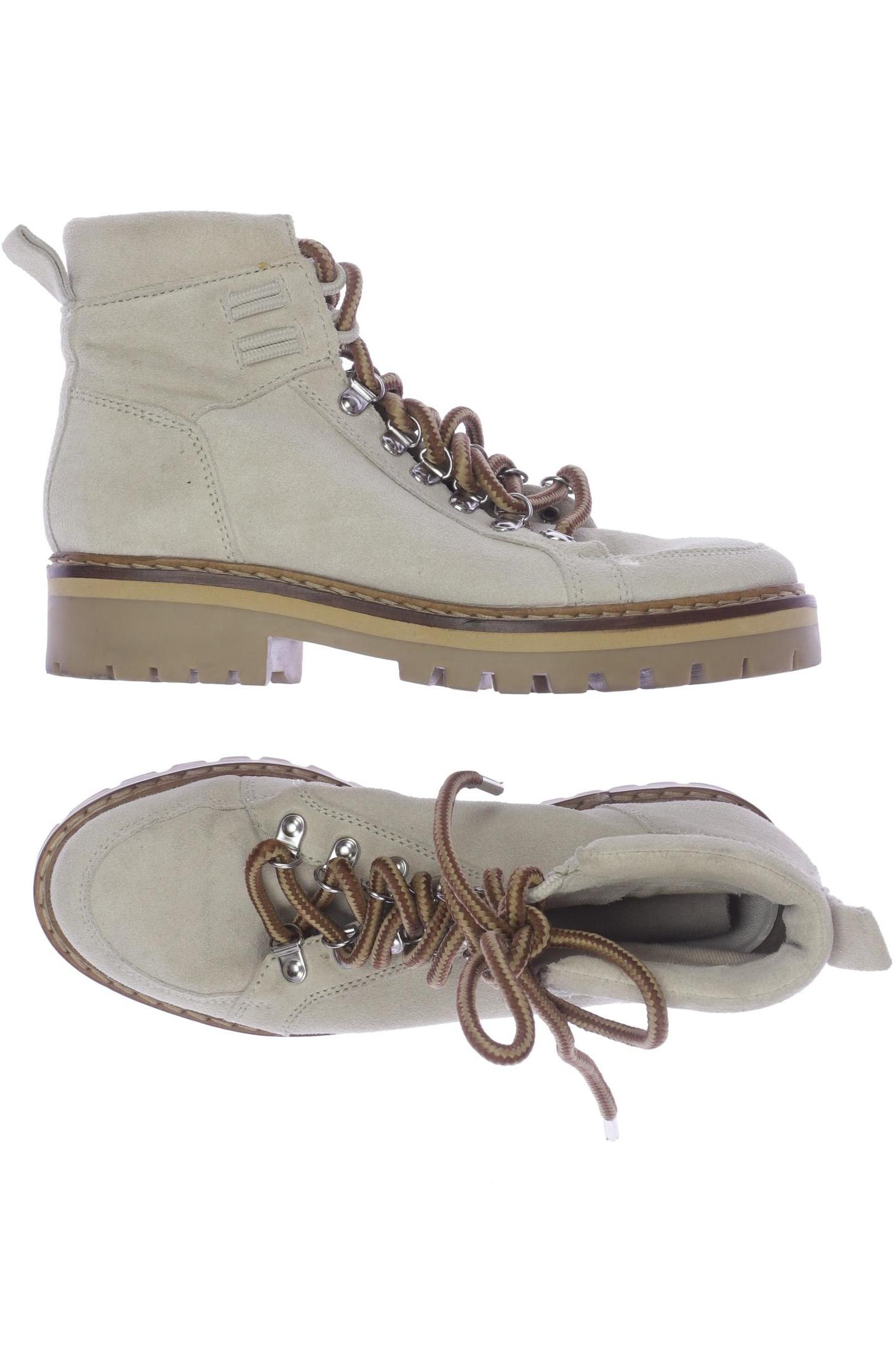 

Mango Damen Stiefelette, cremeweiß, Gr. 37