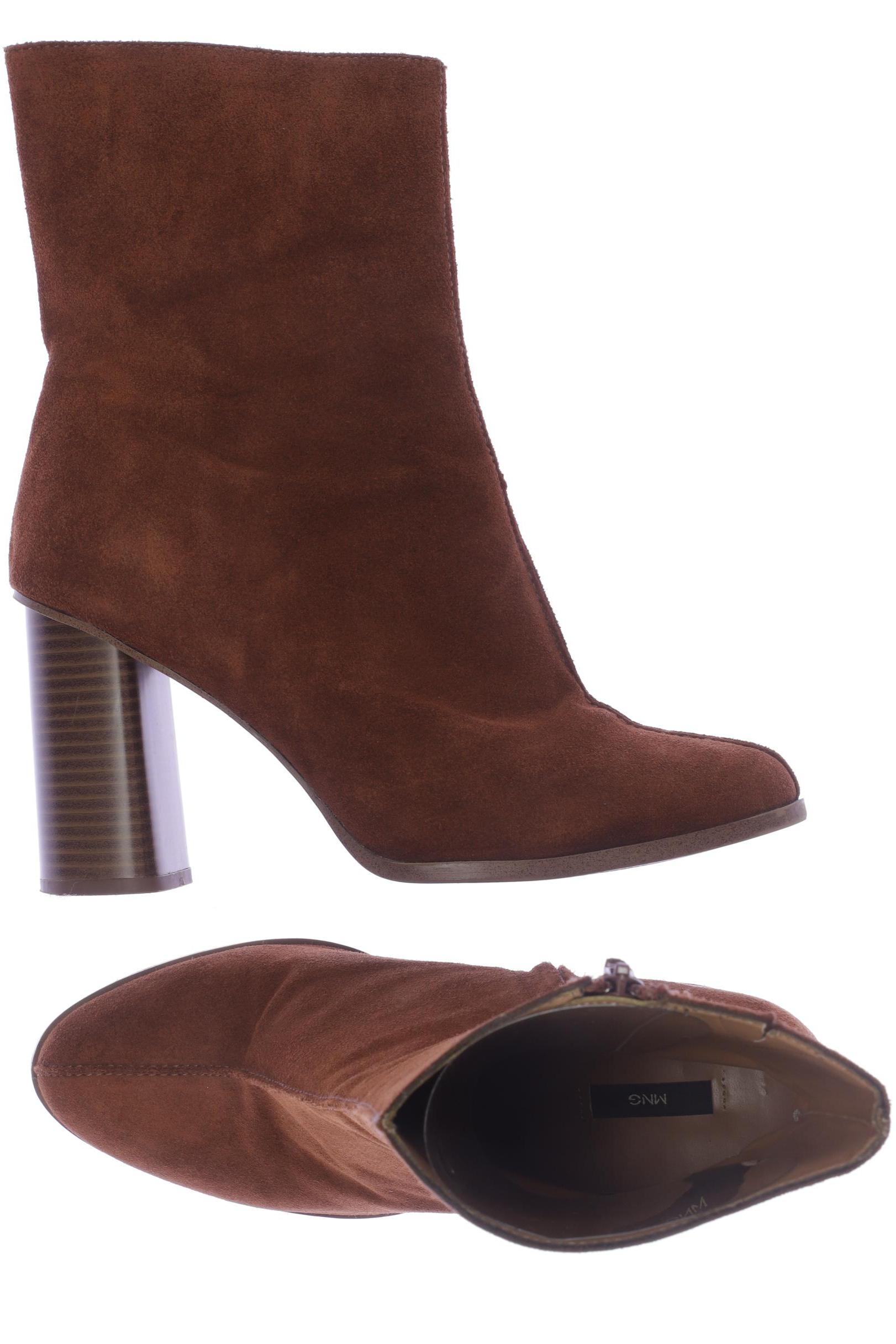 

Mango Damen Stiefelette, braun, Gr. 39