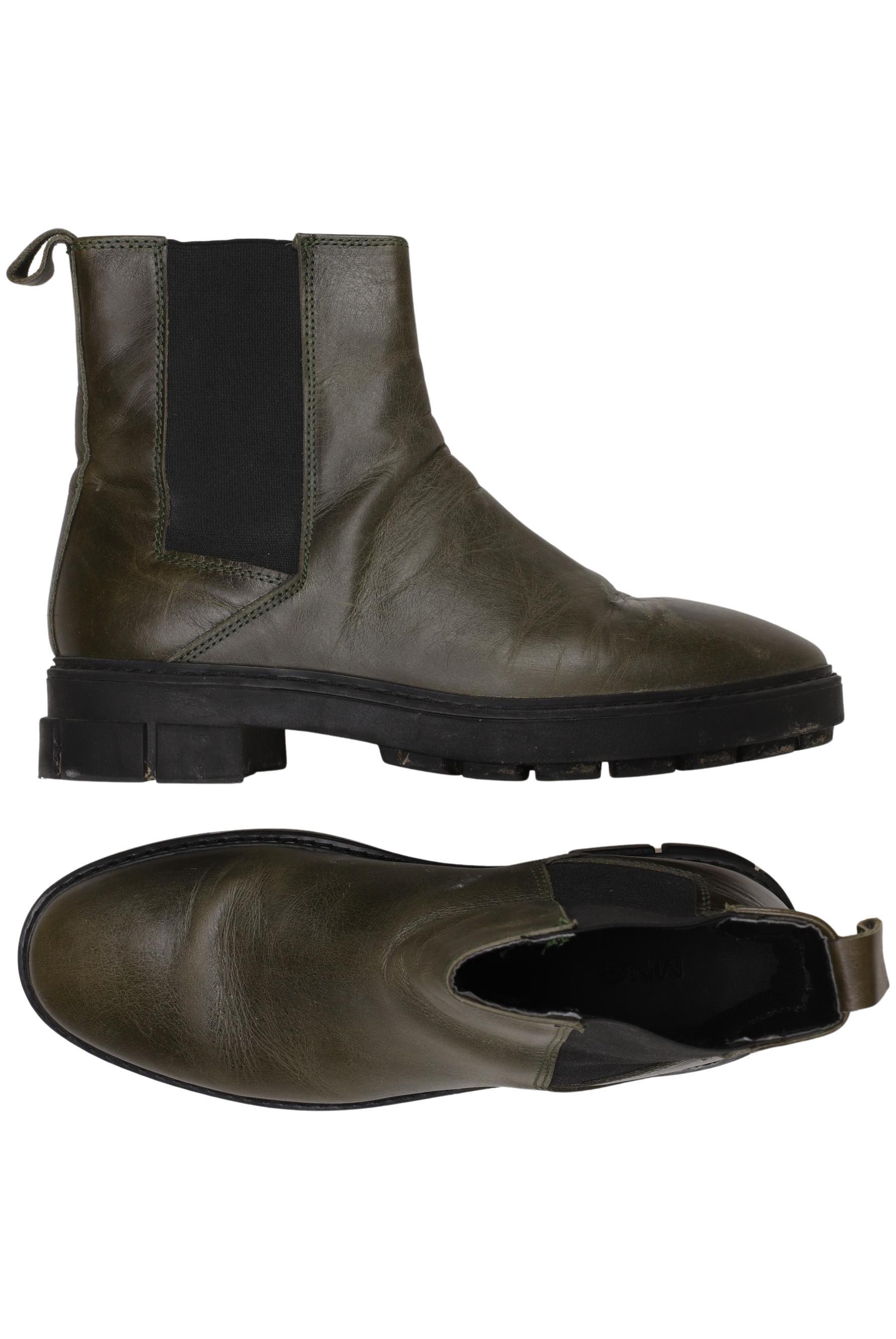 

Mango Damen Stiefelette, grün, Gr. 39