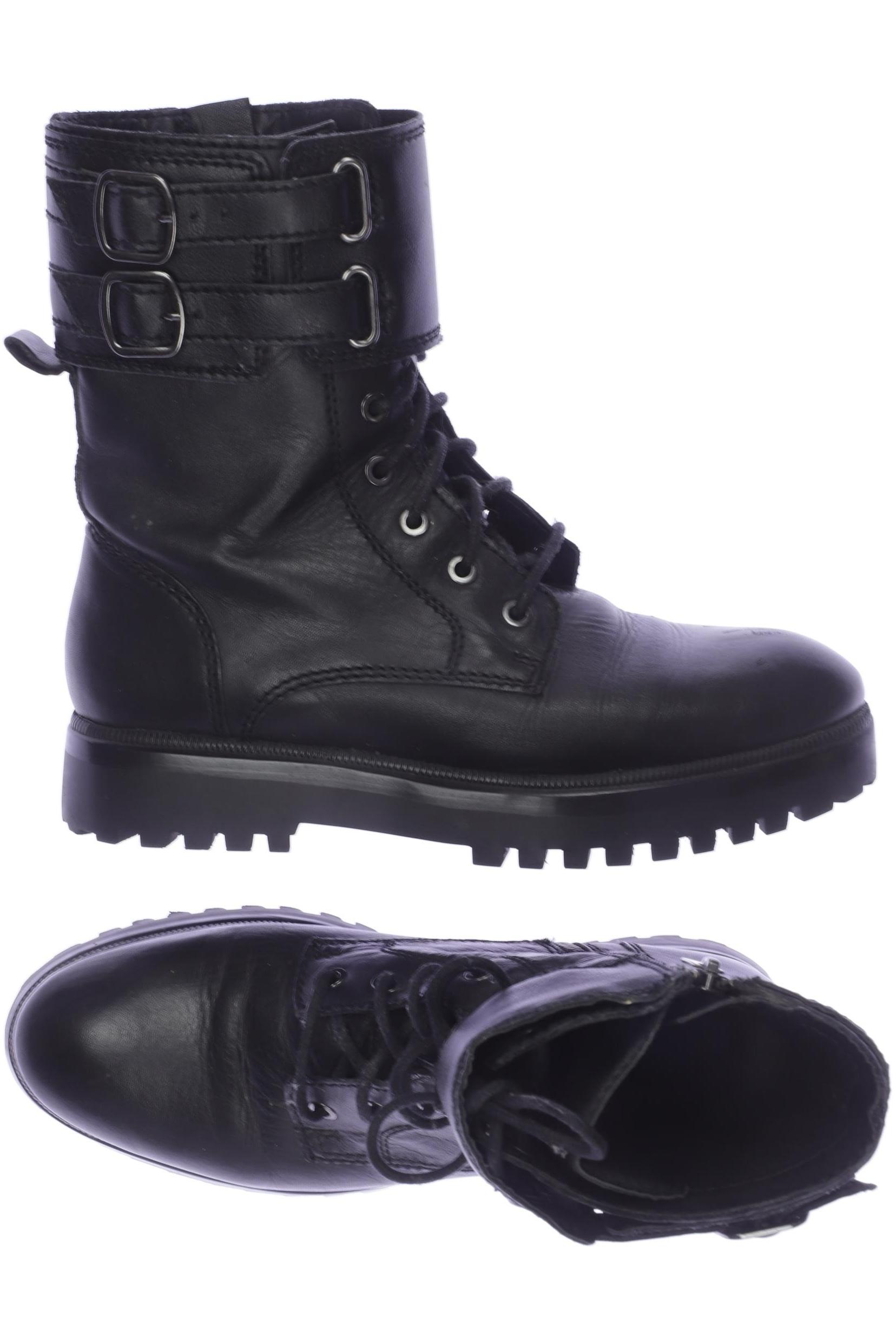 

Mango Damen Stiefelette, schwarz, Gr. 39