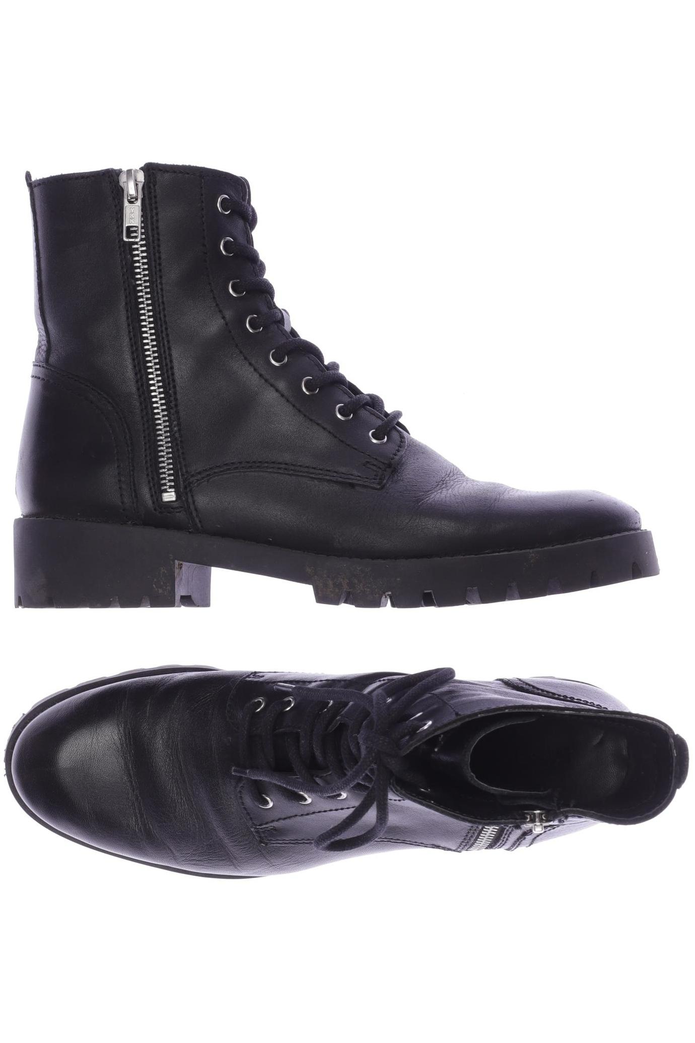 

Mango Damen Stiefelette, schwarz, Gr. 40