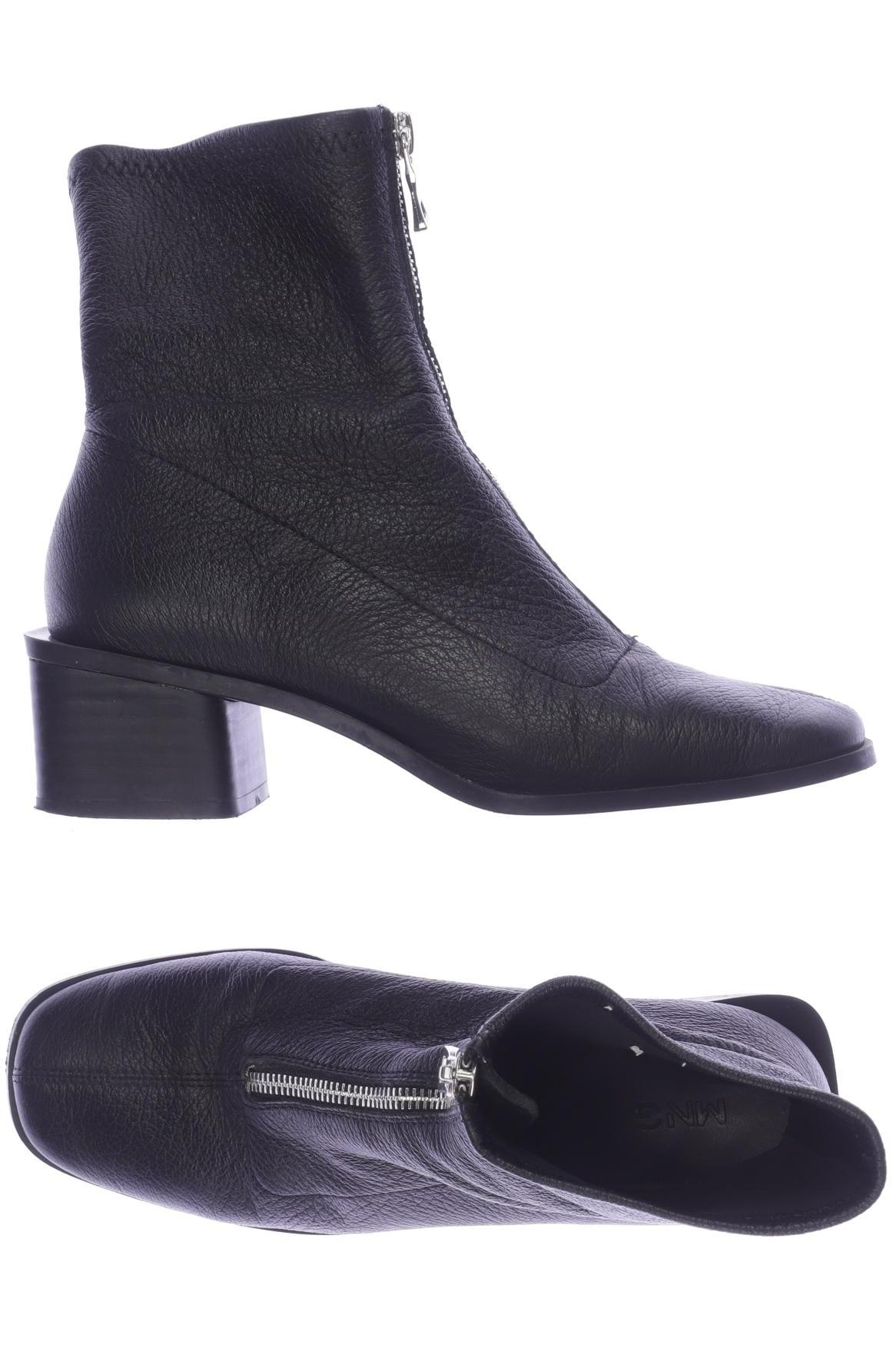 

Mango Damen Stiefelette, schwarz, Gr. 36