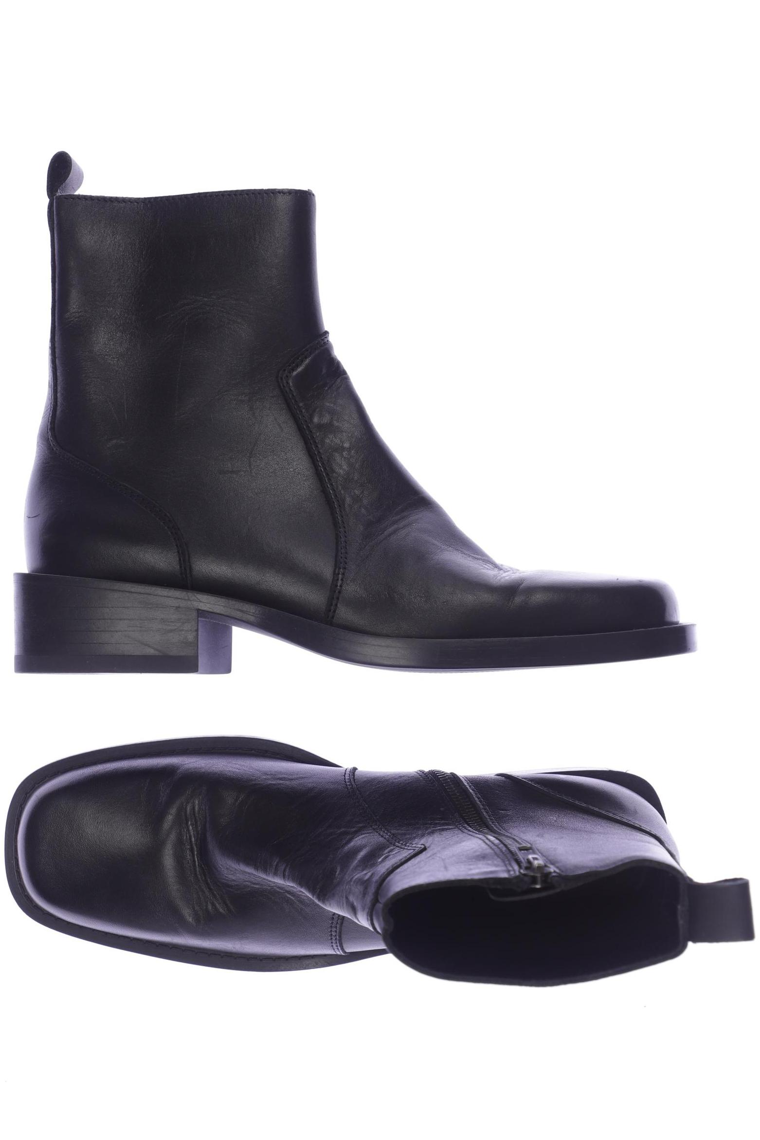 

MANGO Damen Stiefelette, schwarz