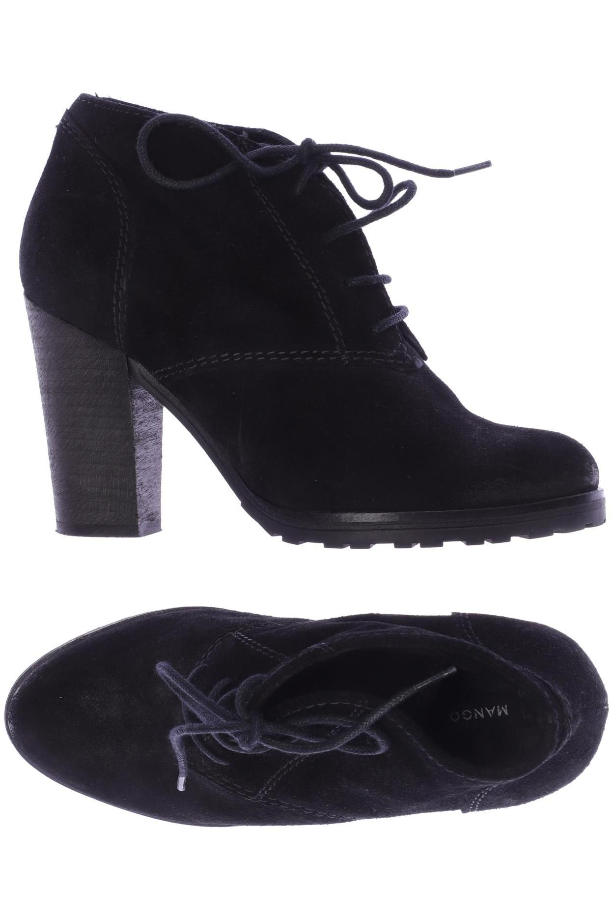 

Mango Damen Stiefelette, schwarz, Gr. 37