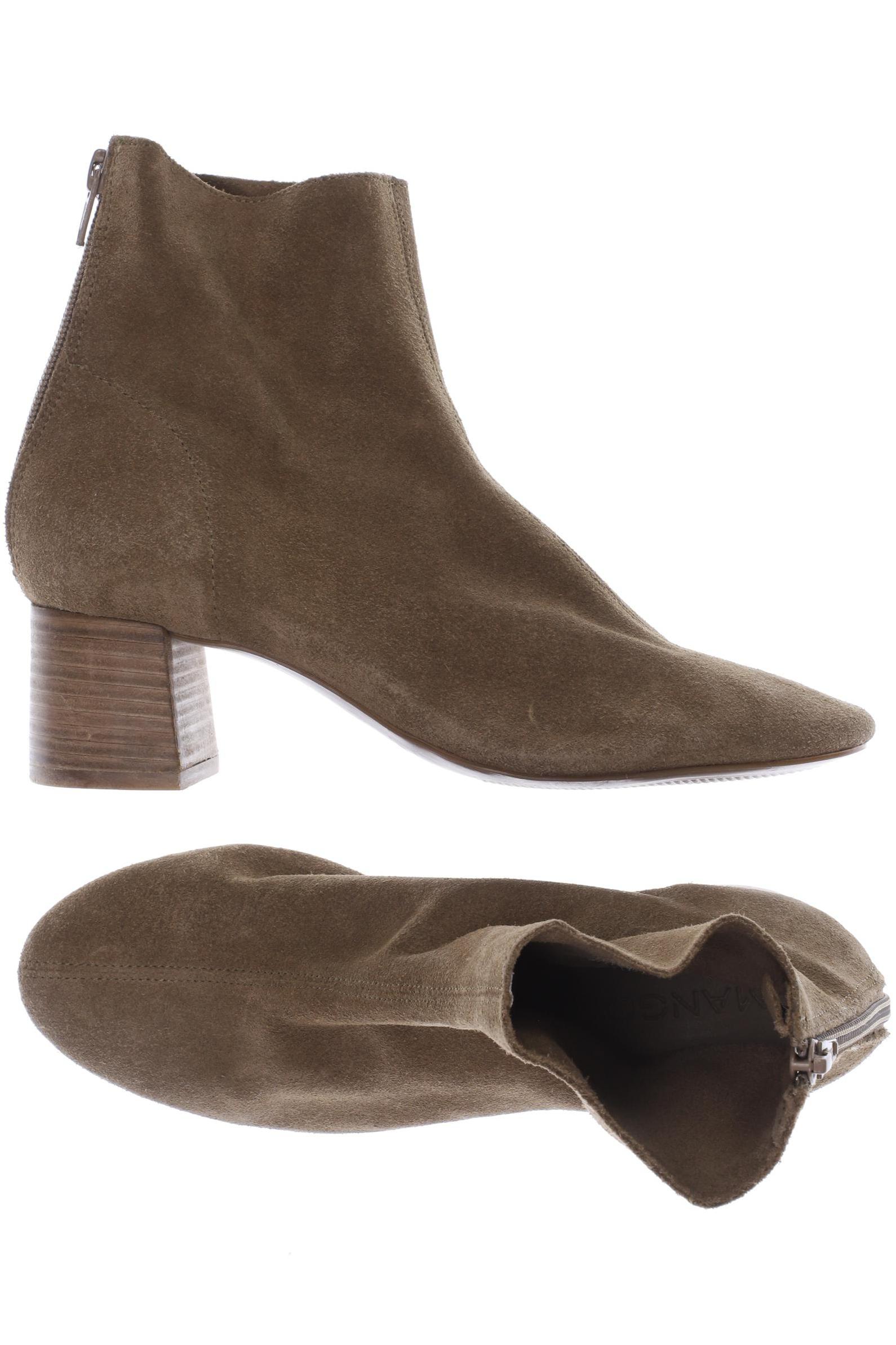 

MANGO Damen Stiefelette, beige