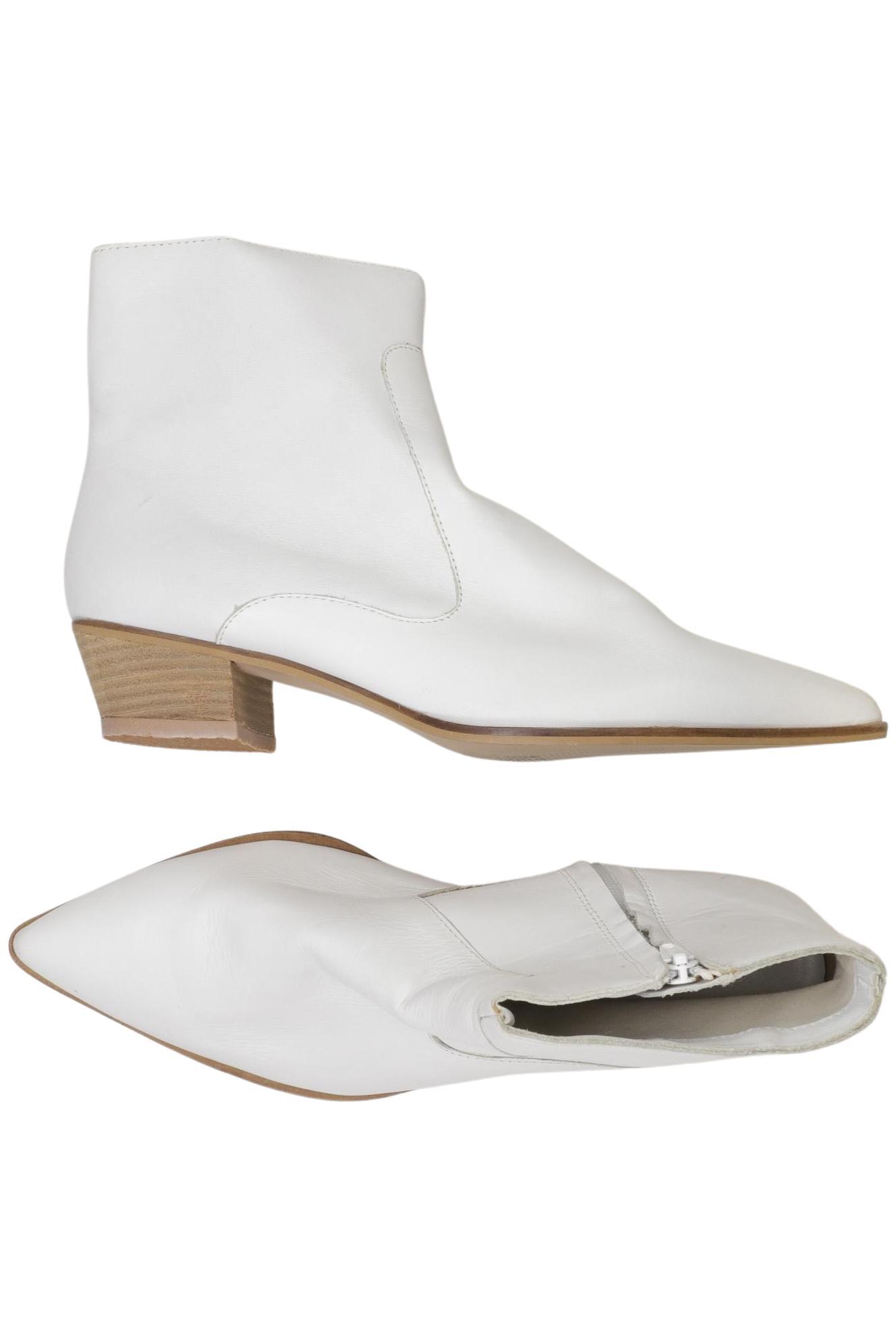 

Mango Damen Stiefelette, weiß, Gr. 40