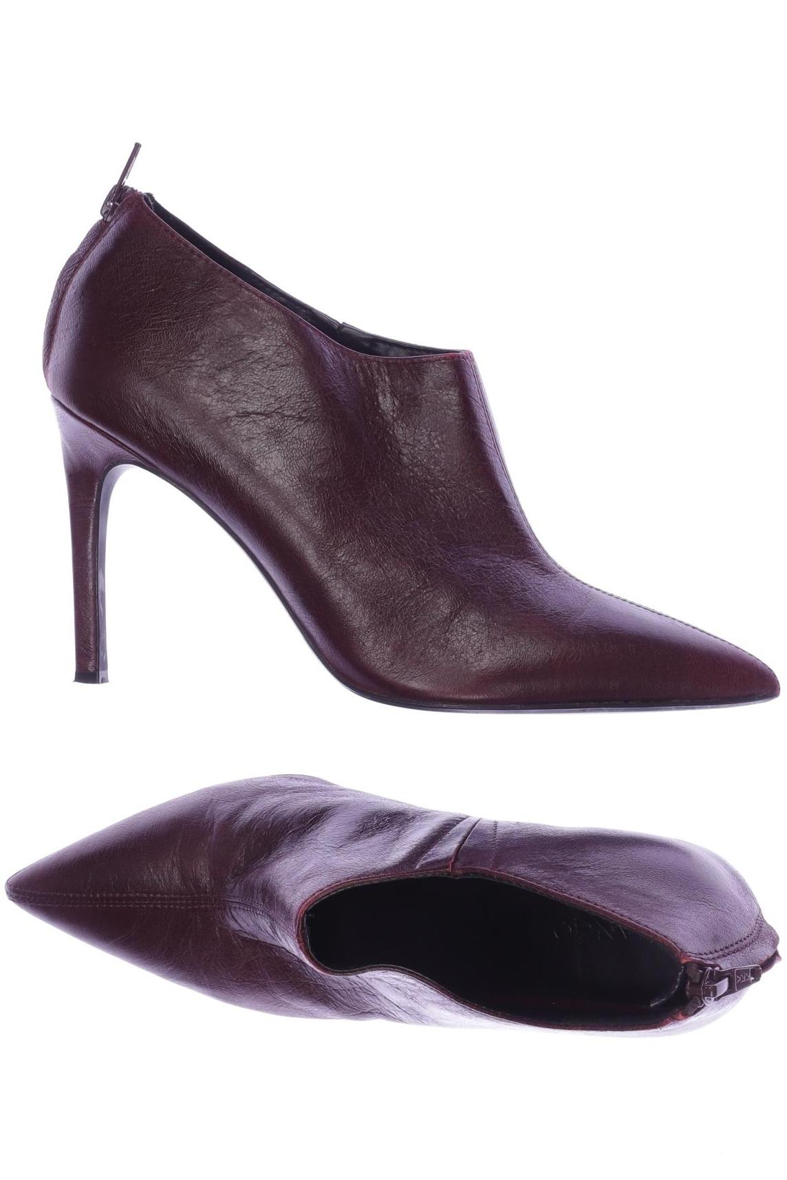 

Mango Damen Stiefelette, bordeaux, Gr. 39