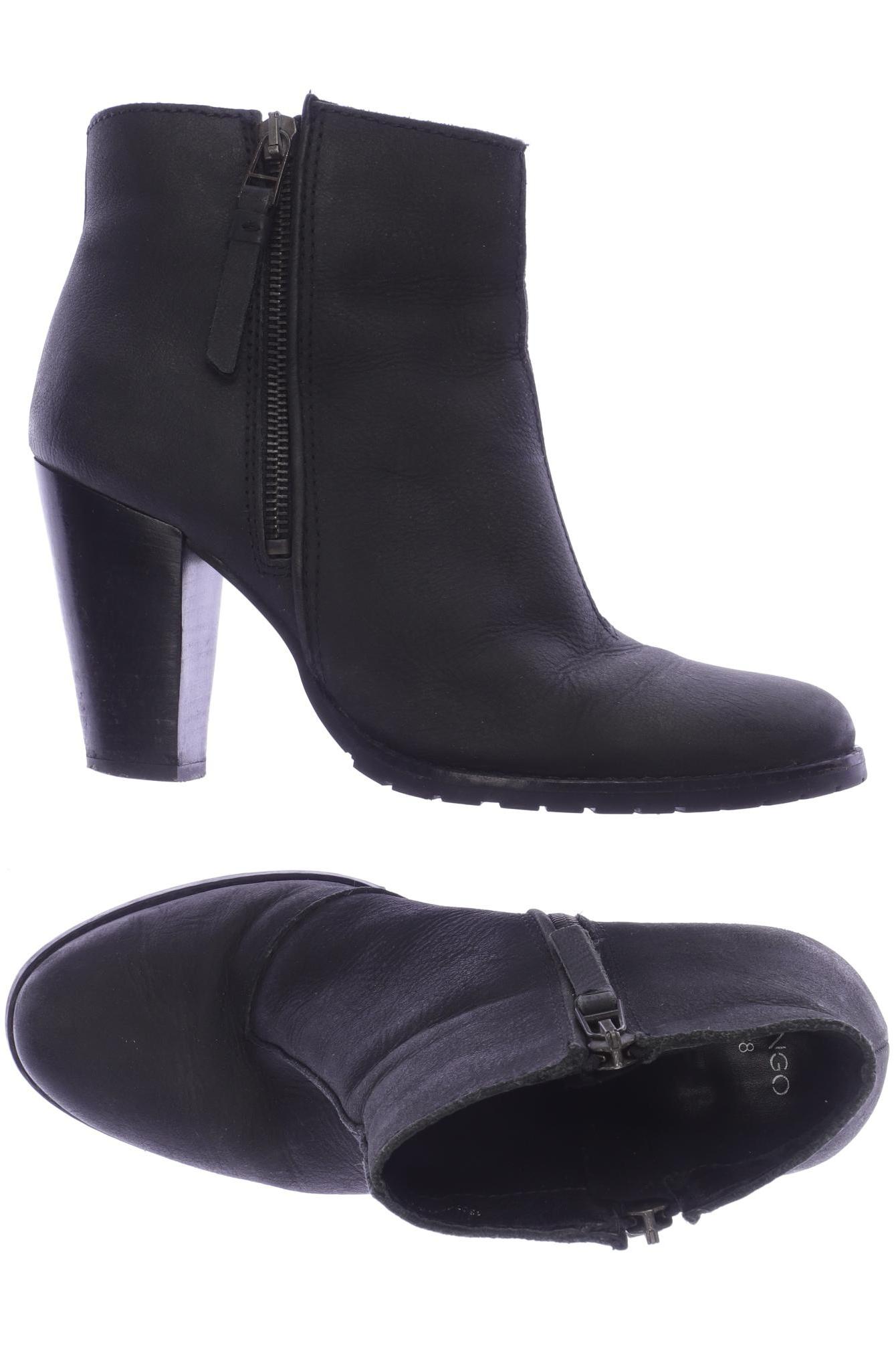 

MANGO Damen Stiefelette, schwarz