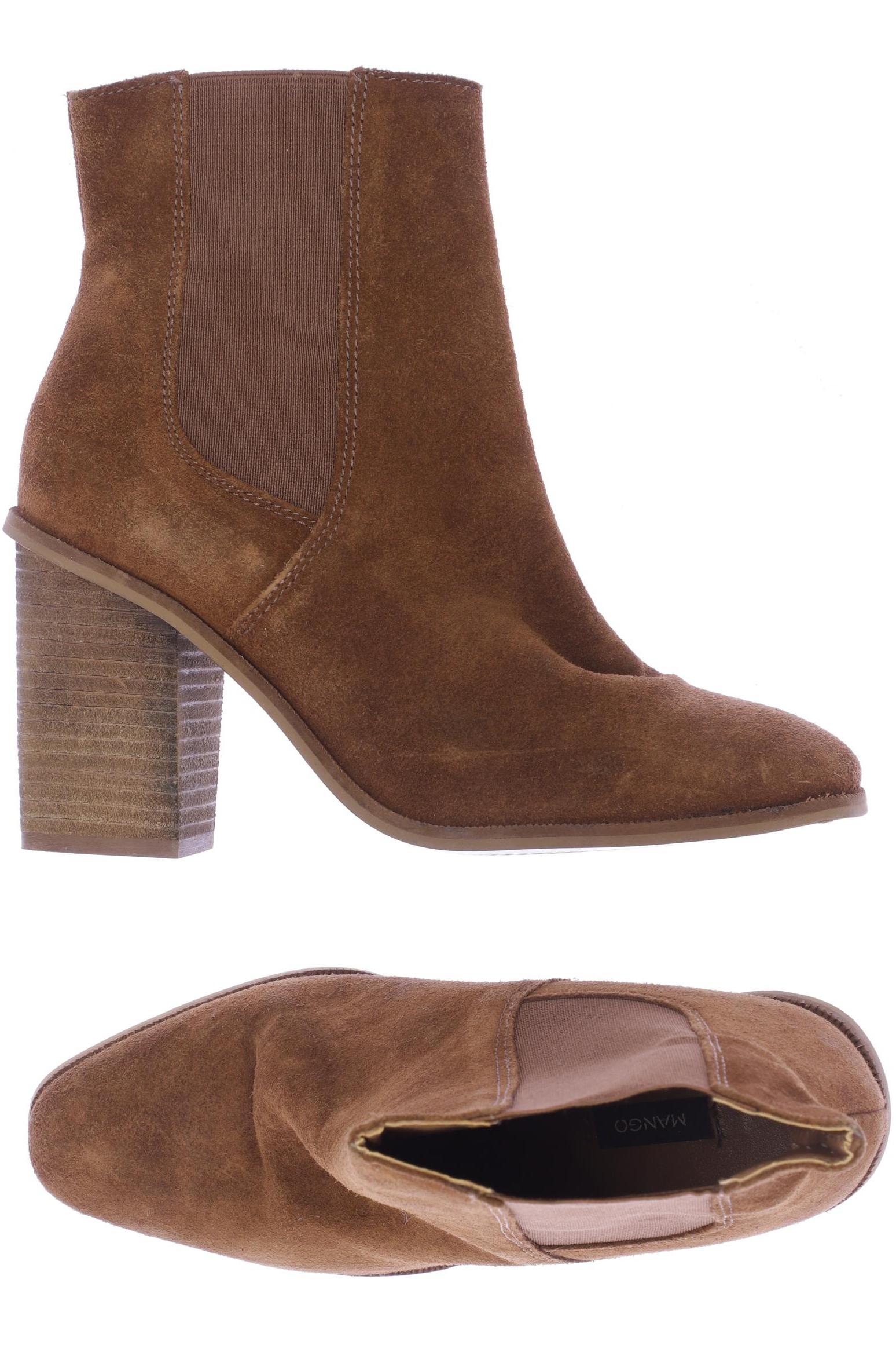 

Mango Damen Stiefelette, braun, Gr. 36