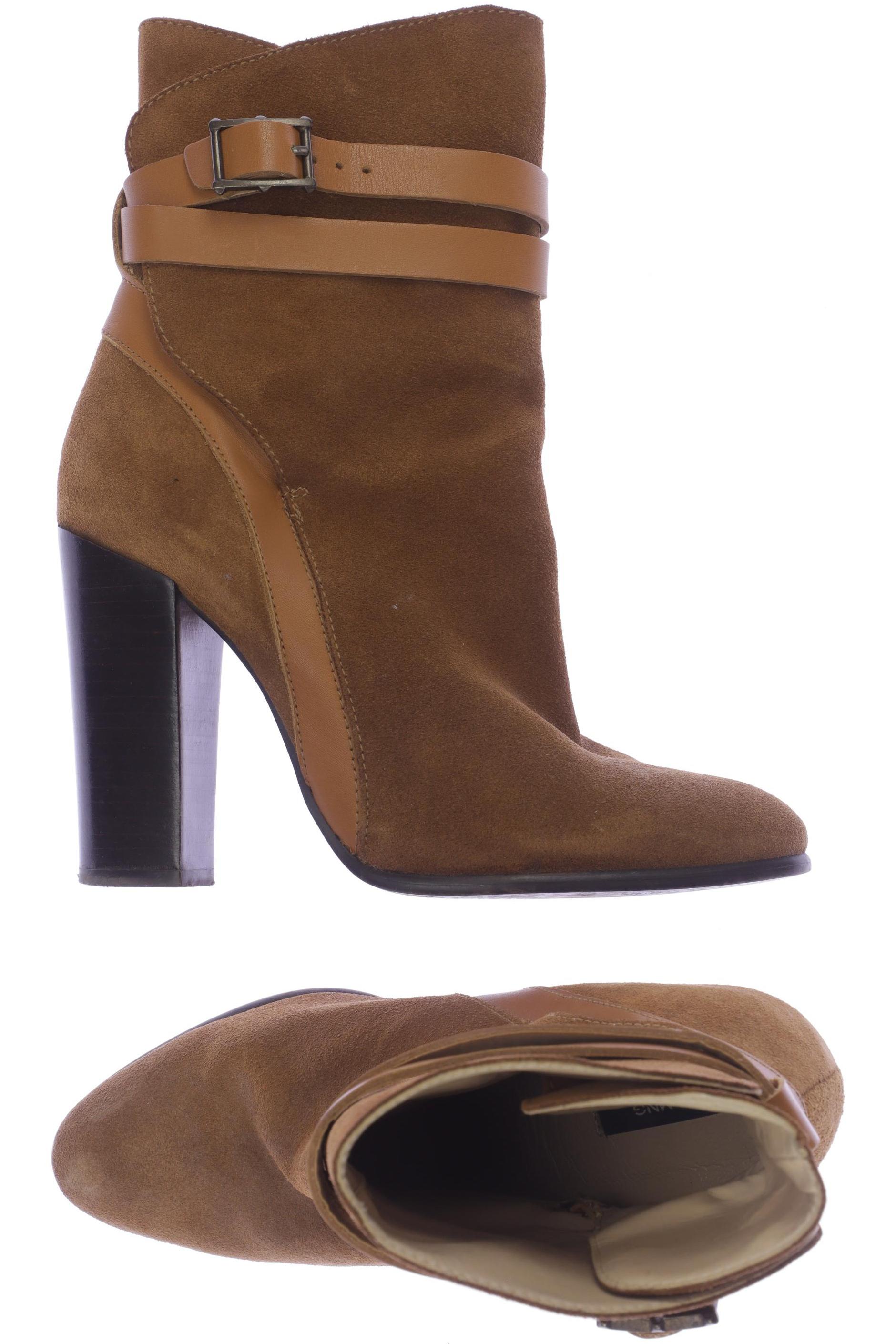 

Mango Damen Stiefelette, braun, Gr. 39