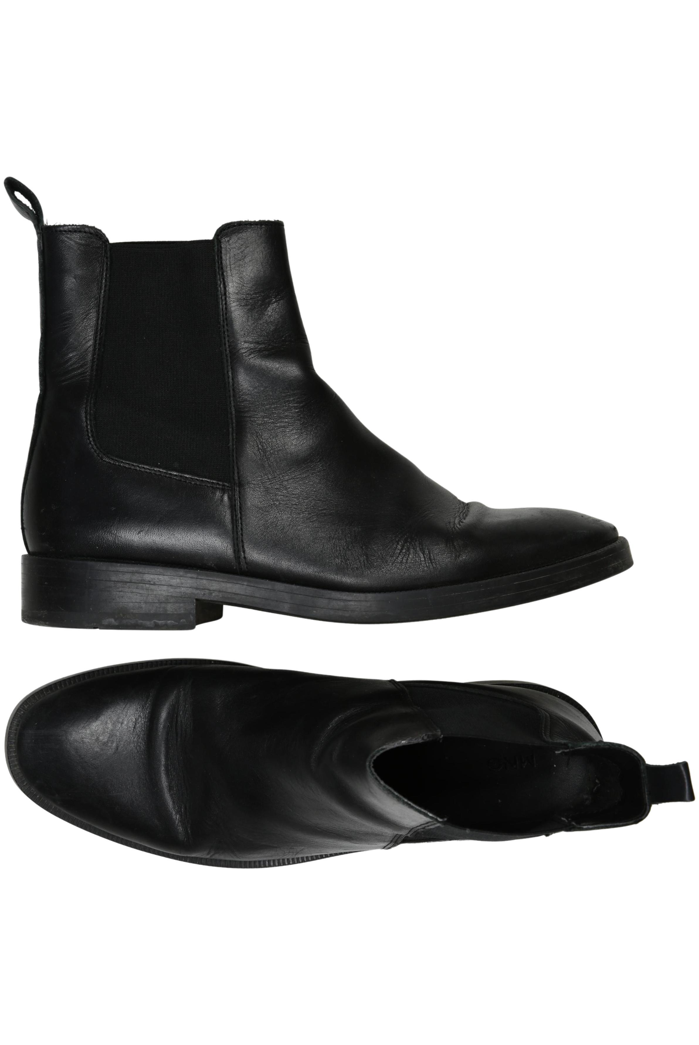 

Mango Damen Stiefelette, schwarz, Gr. 41