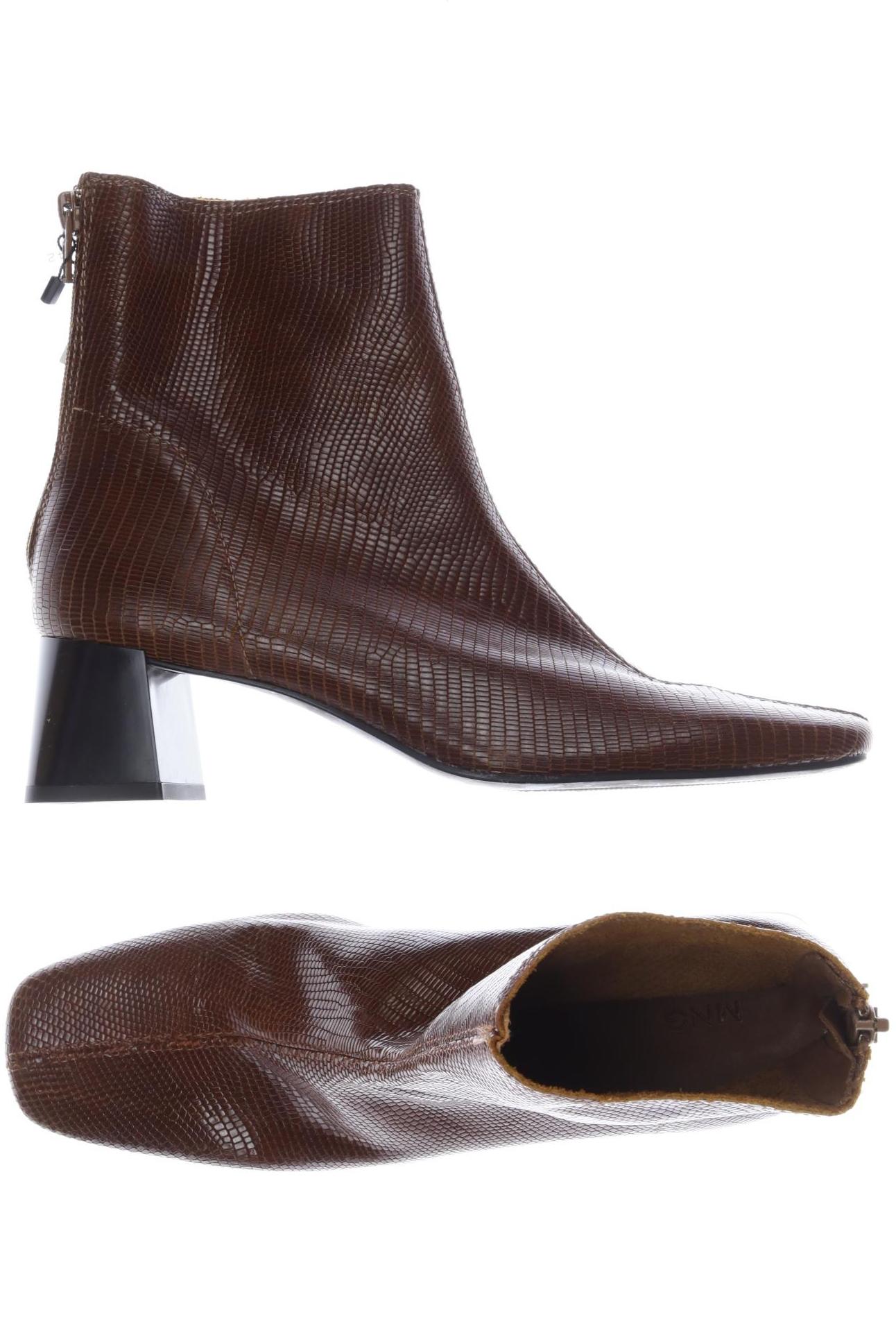 

Mango Damen Stiefelette, braun, Gr. 37