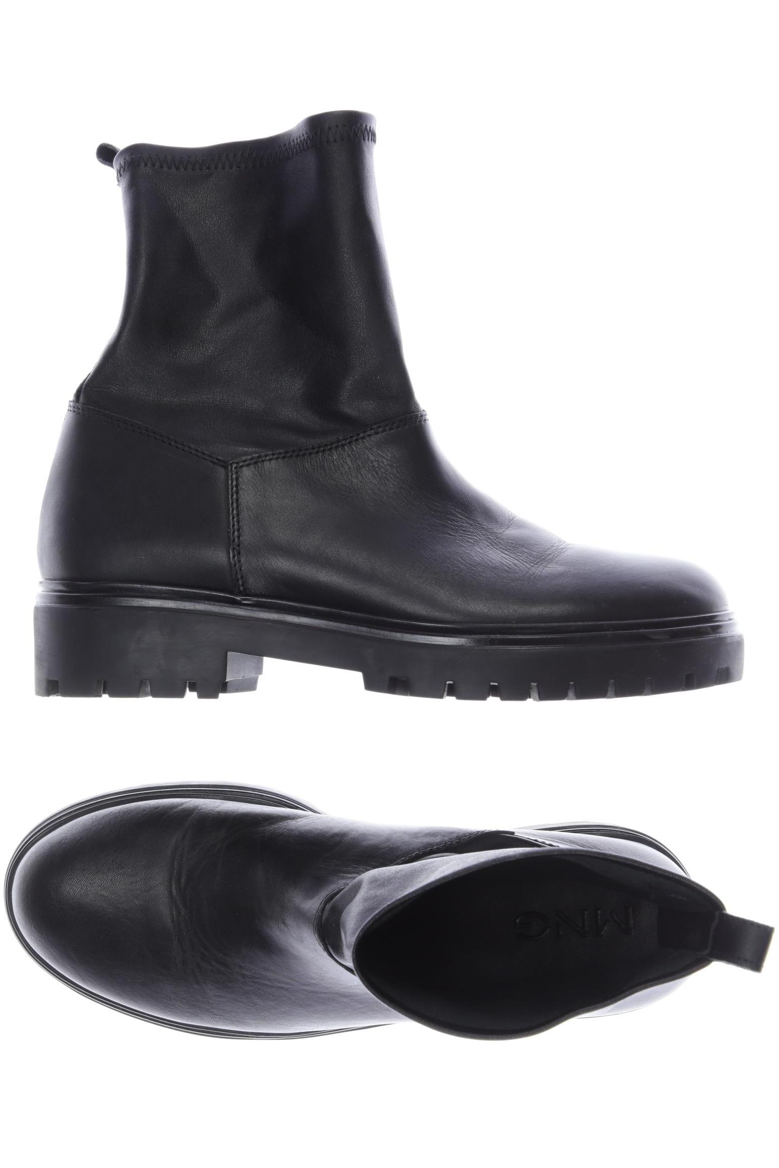 

Mango Damen Stiefelette, schwarz, Gr. 39