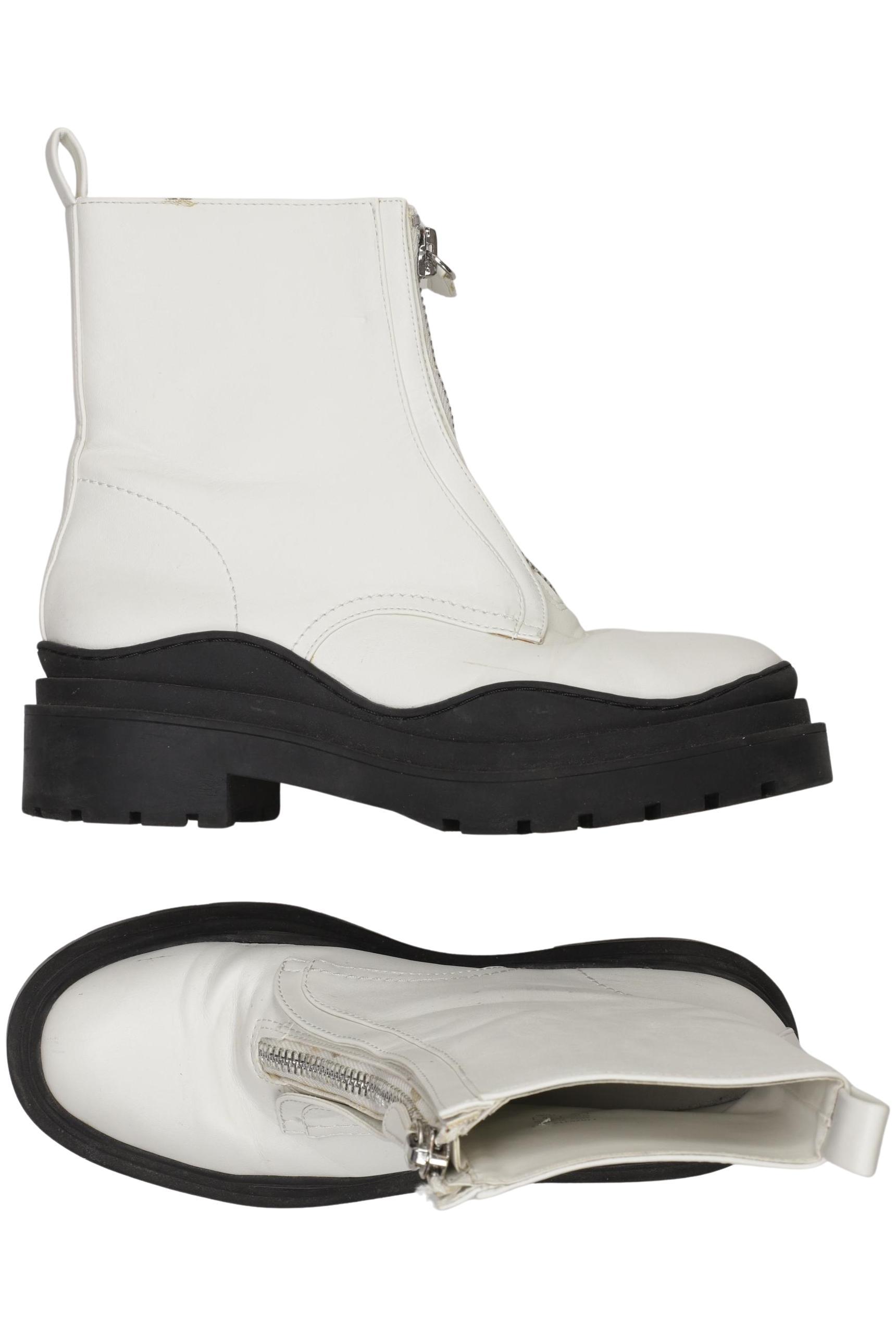 

Mango Damen Stiefelette, weiß, Gr. 38