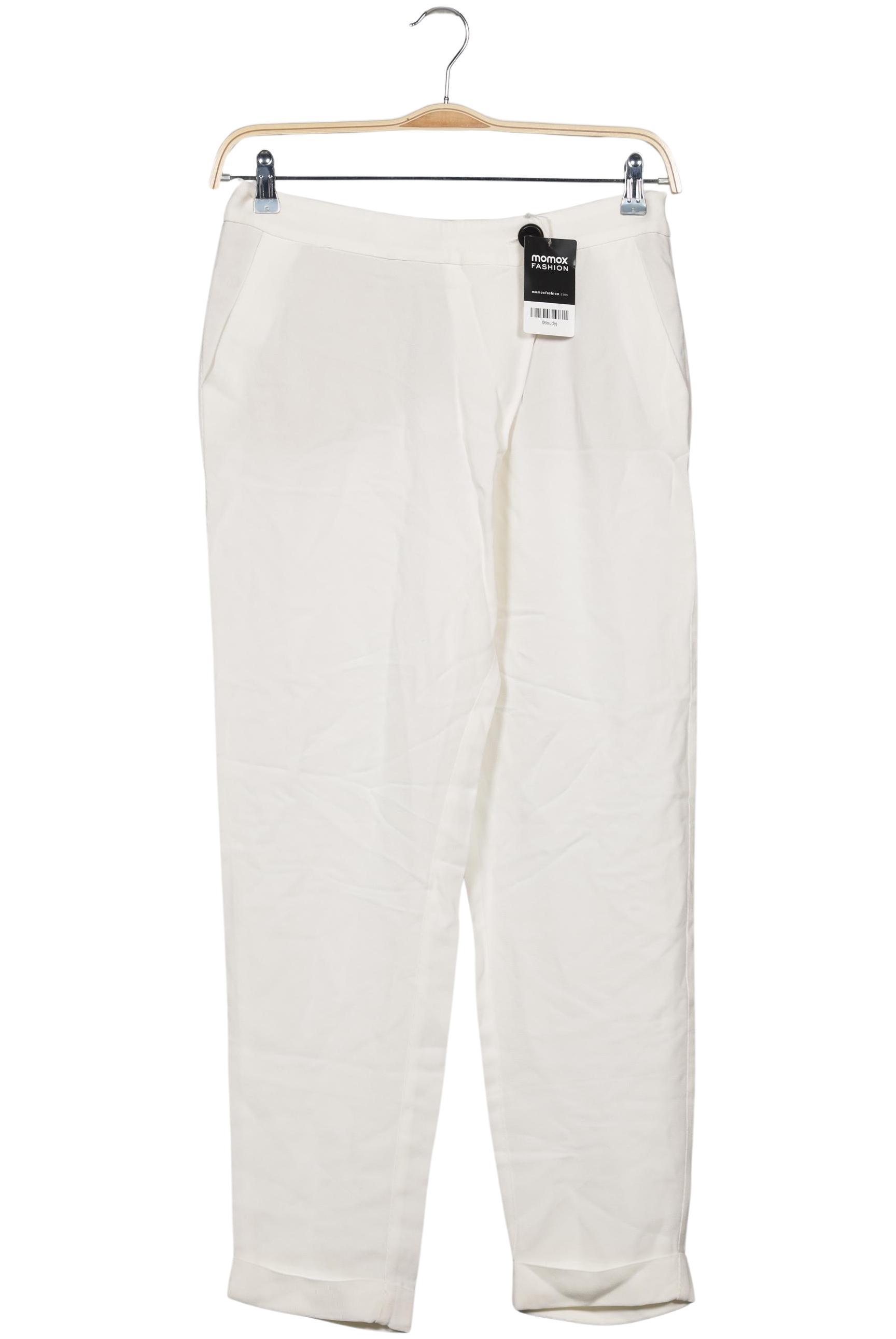 

Mango Damen Stoffhose, weiß, Gr. 36