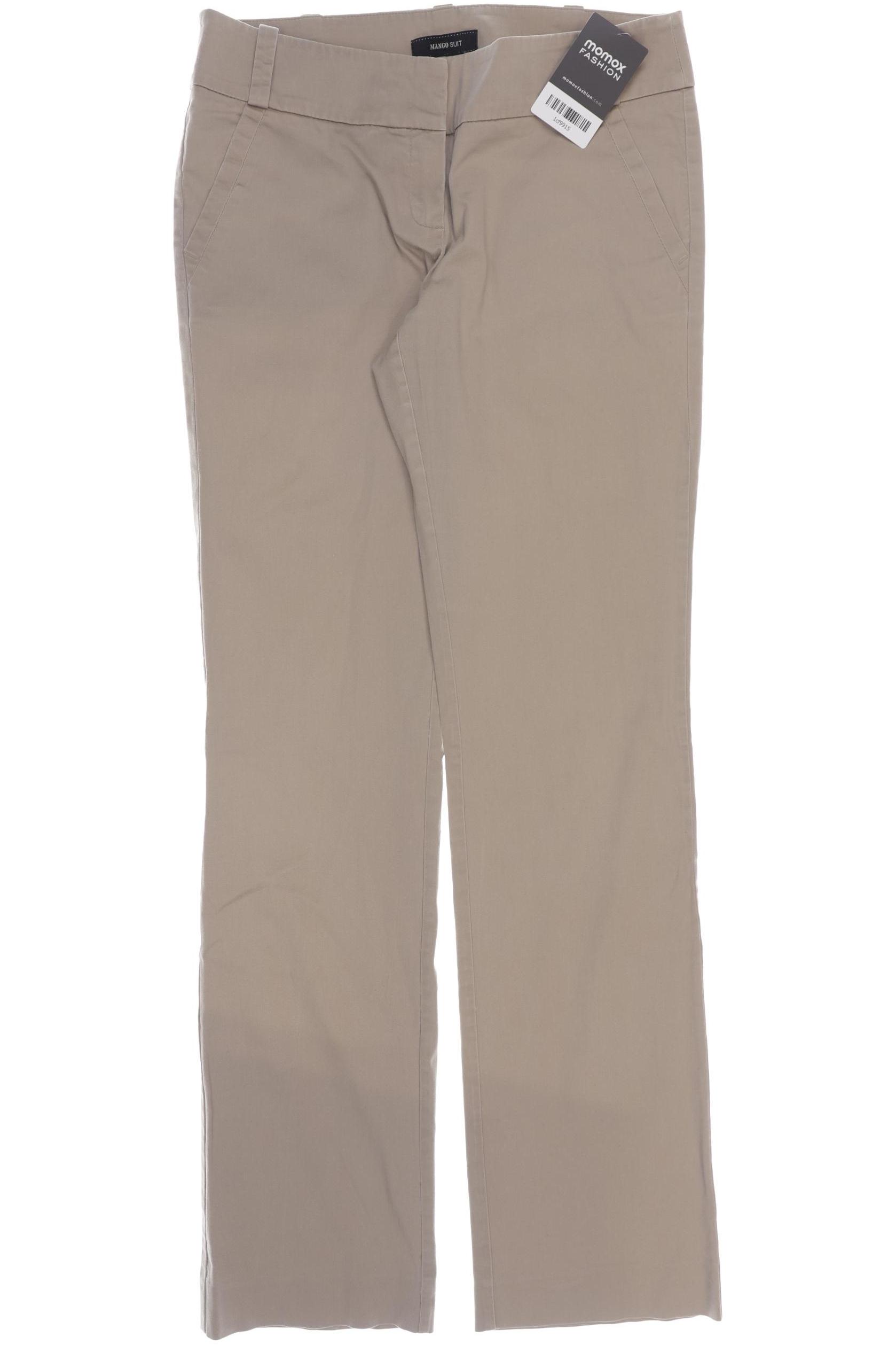 

Mango Damen Stoffhose, beige, Gr. 36