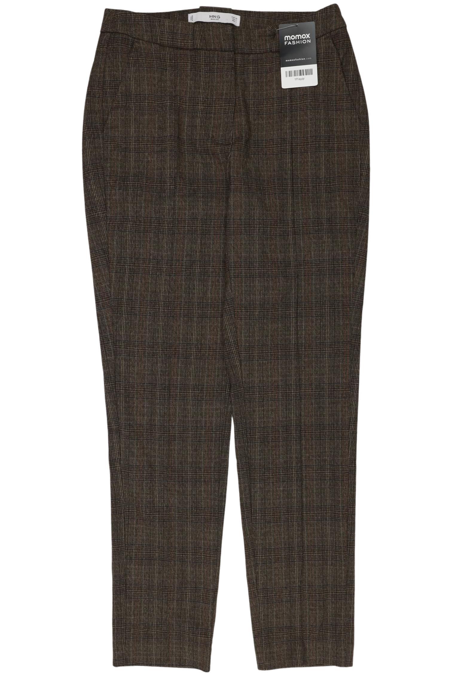 Thumbnail - Mango Damen Stoffhose, braun, Gr. 34