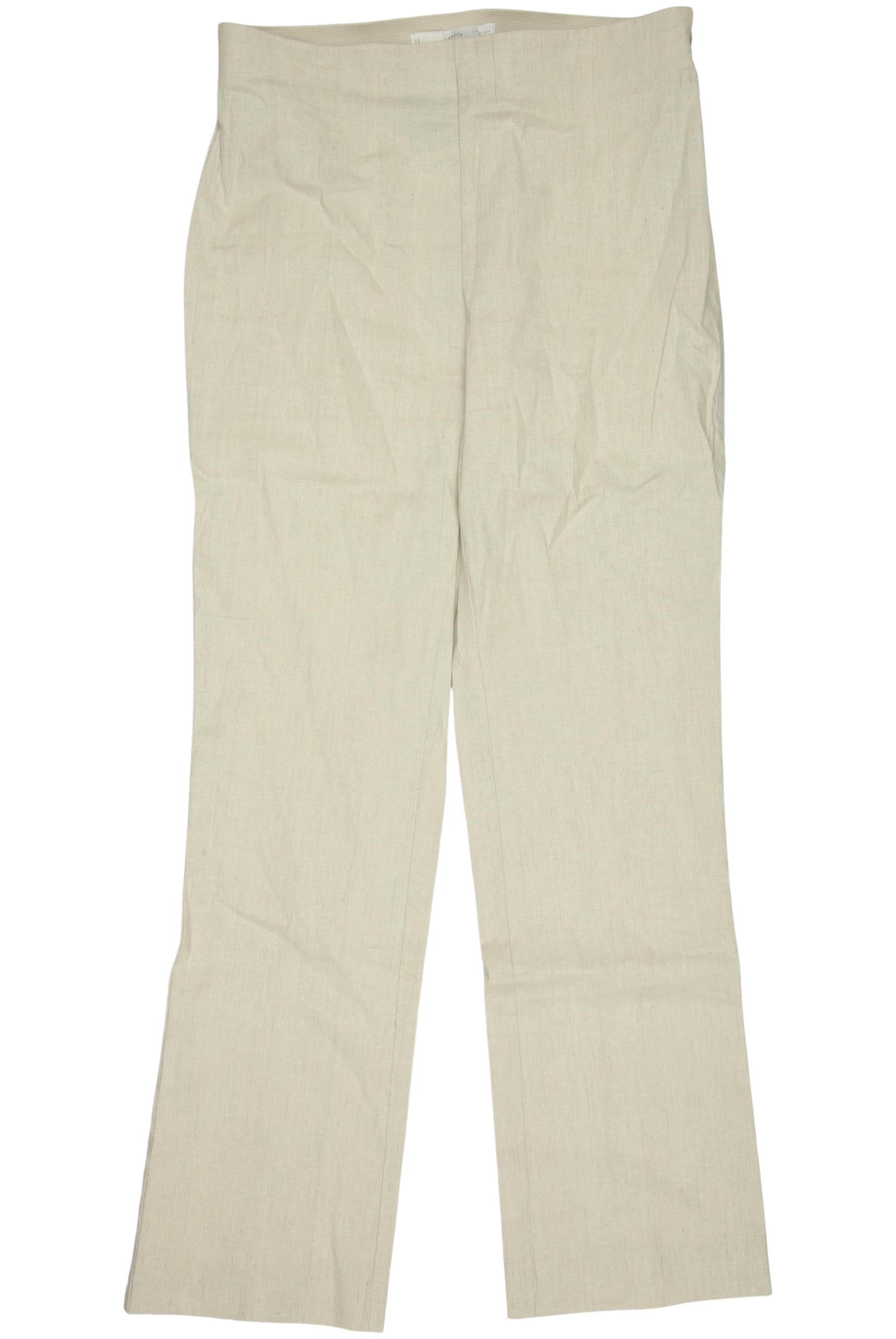

Mango Damen Stoffhose, beige, Gr. 36