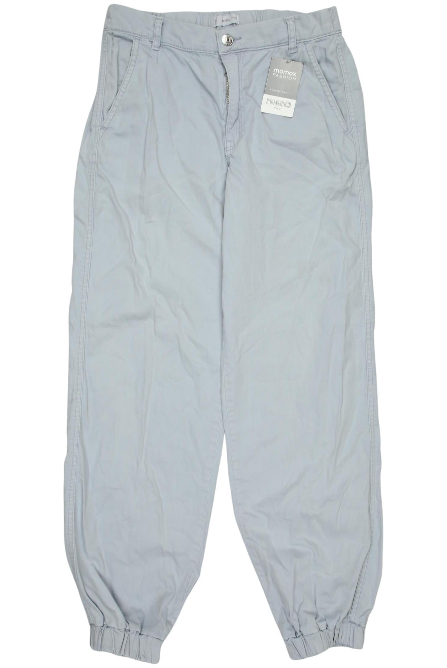 

Mango Damen Stoffhose, hellblau, Gr. 0