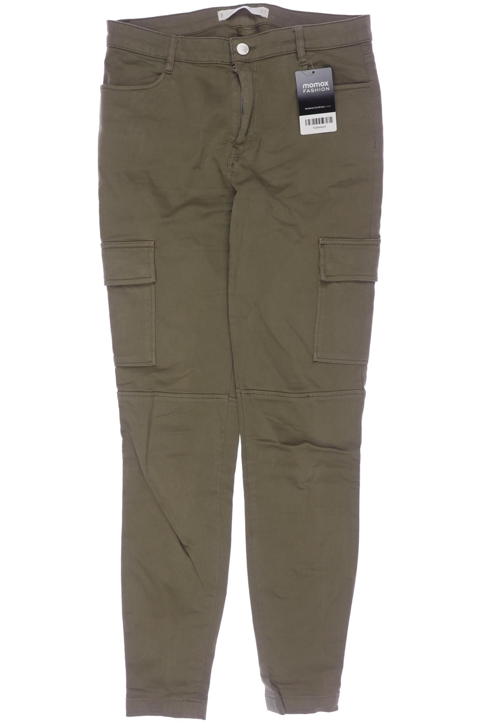 

Mango Damen Stoffhose, grün, Gr. 38