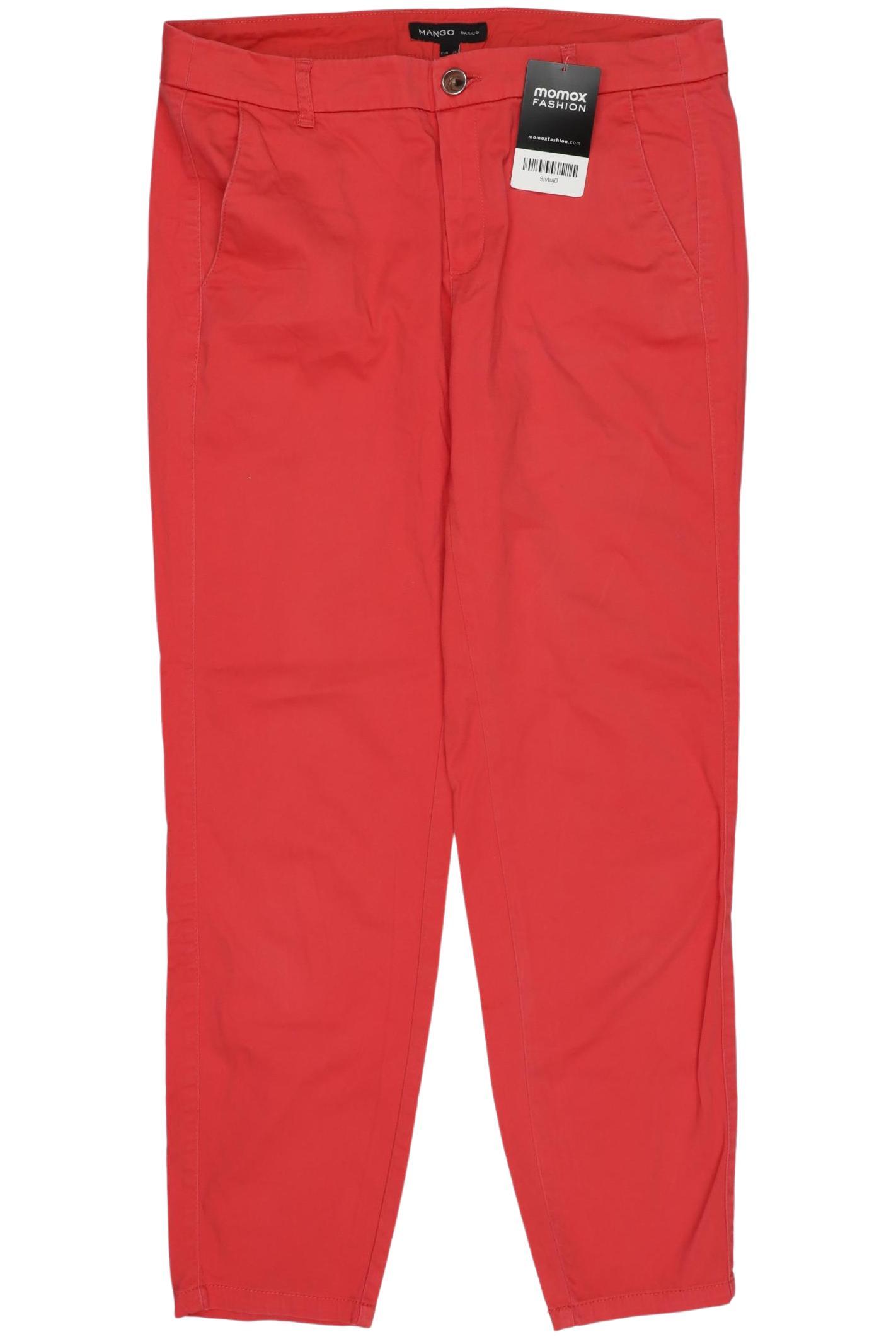 

Mango Damen Stoffhose, rot, Gr. 38