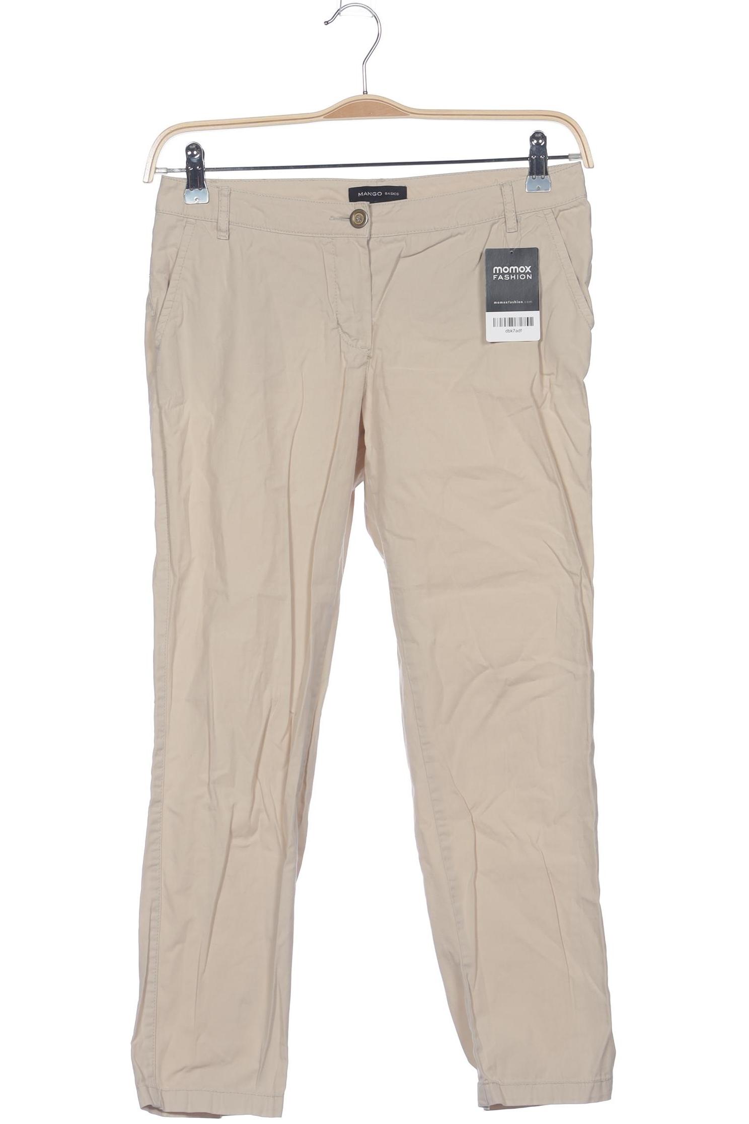 

Mango Damen Stoffhose, beige, Gr. 38