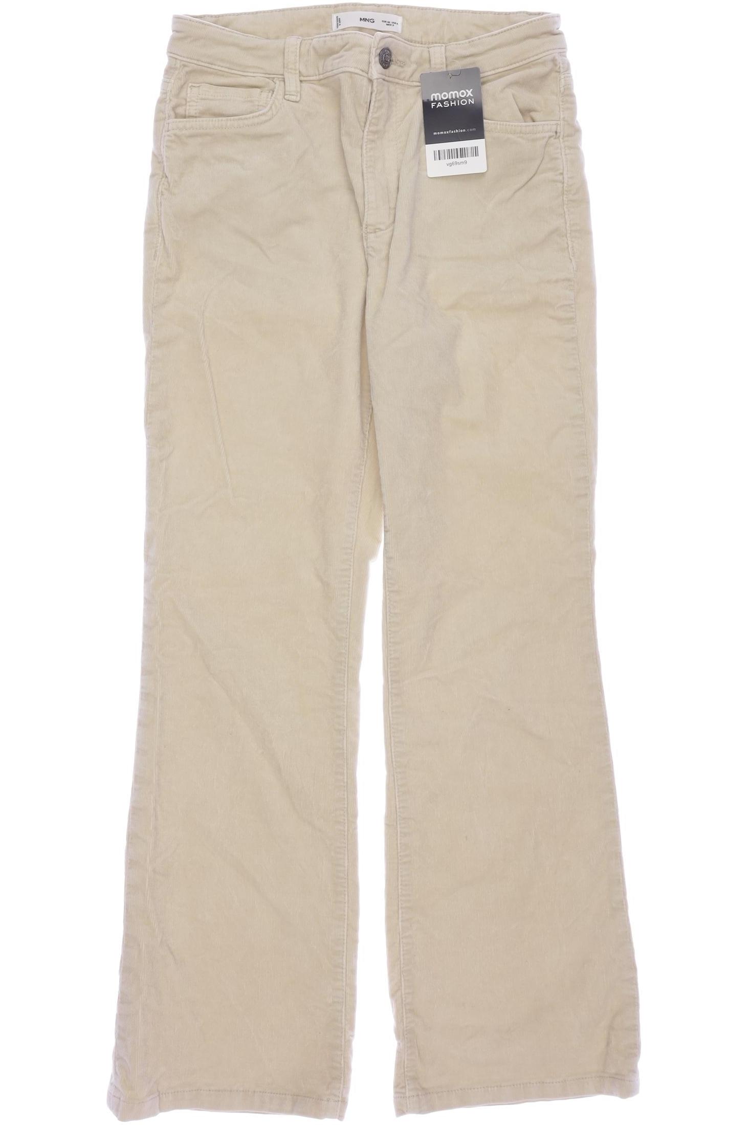 

Mango Damen Stoffhose, beige, Gr. 36