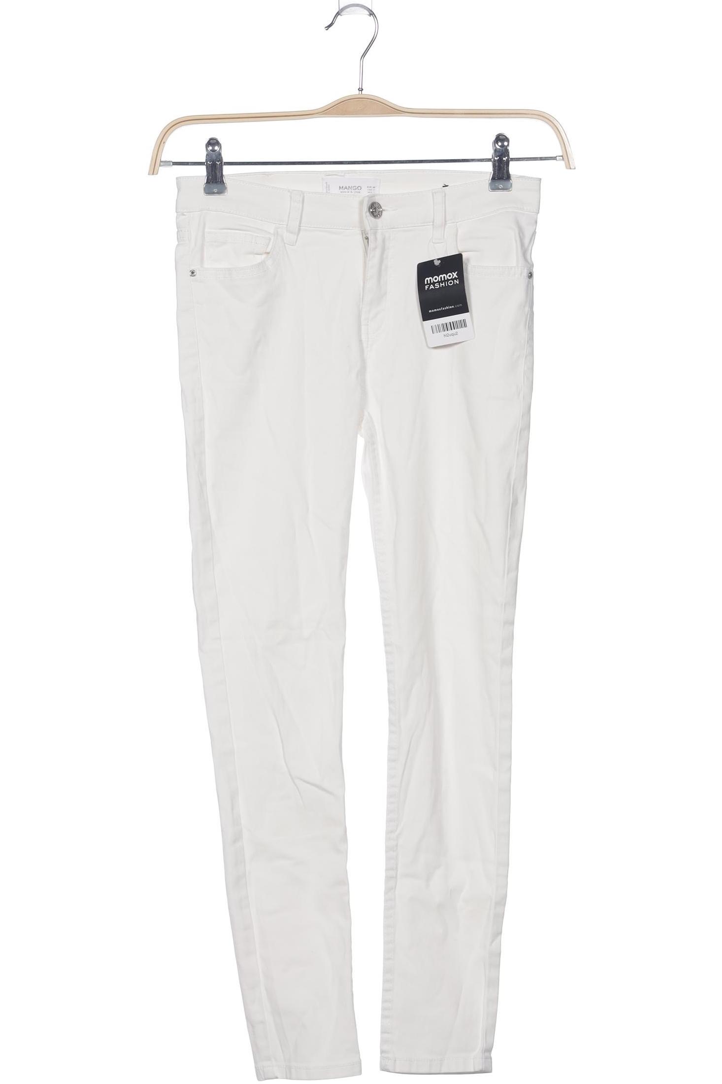 

Mango Damen Stoffhose, weiß, Gr. 34