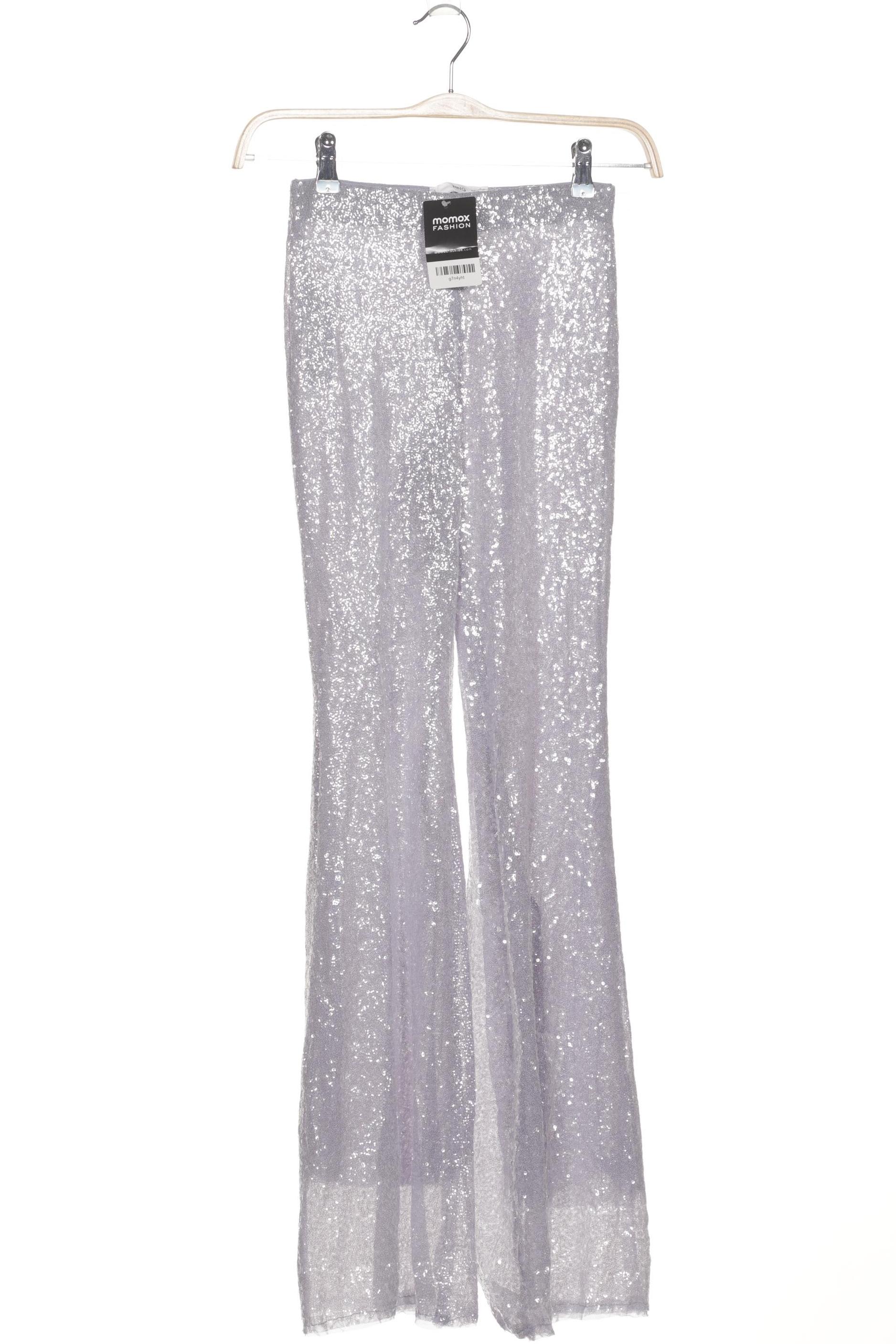 

Mango Damen Stoffhose, flieder, Gr. 0