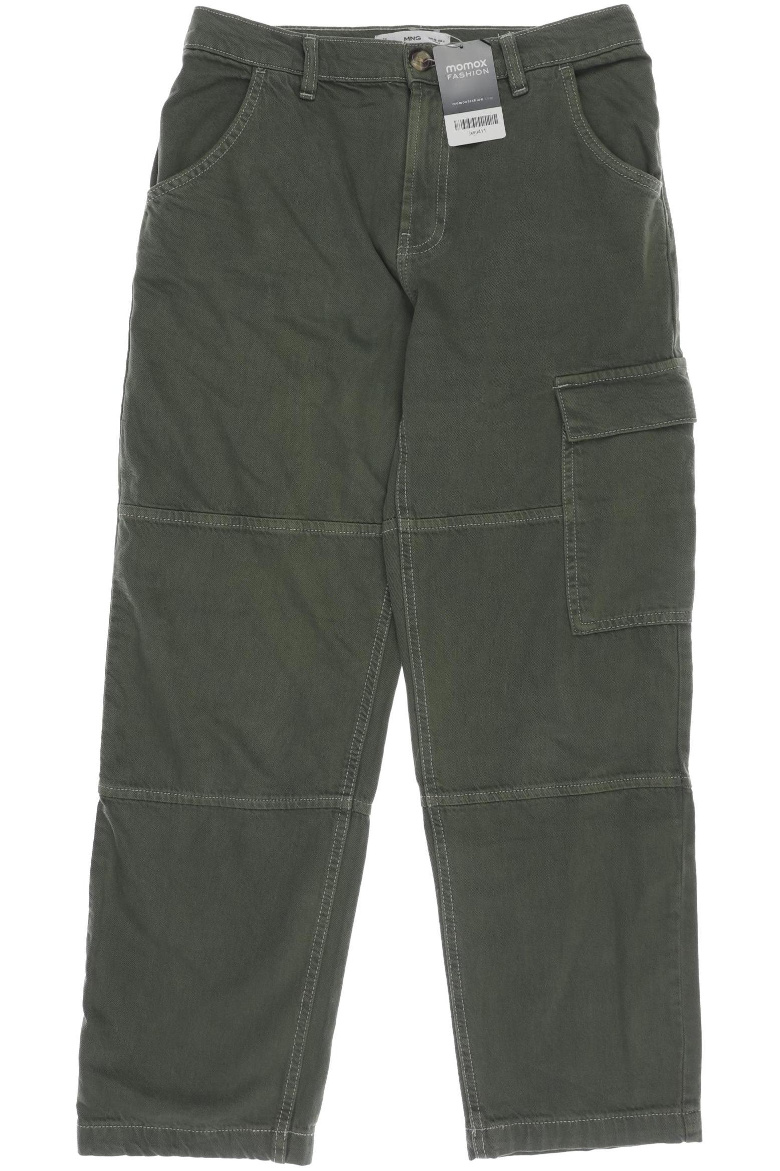 

Mango Damen Stoffhose, grün, Gr. 38