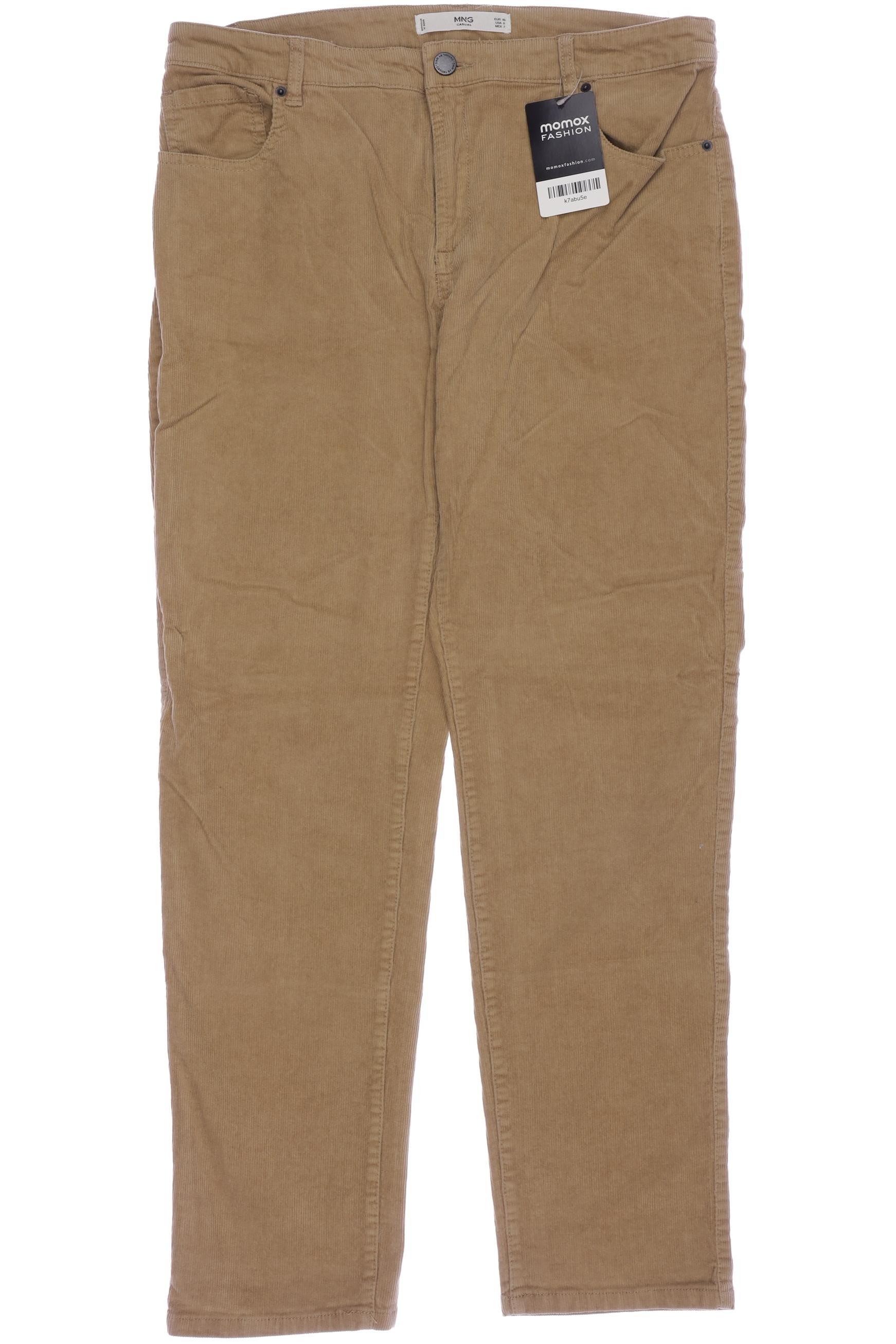 

Mango Damen Stoffhose, beige, Gr. 40
