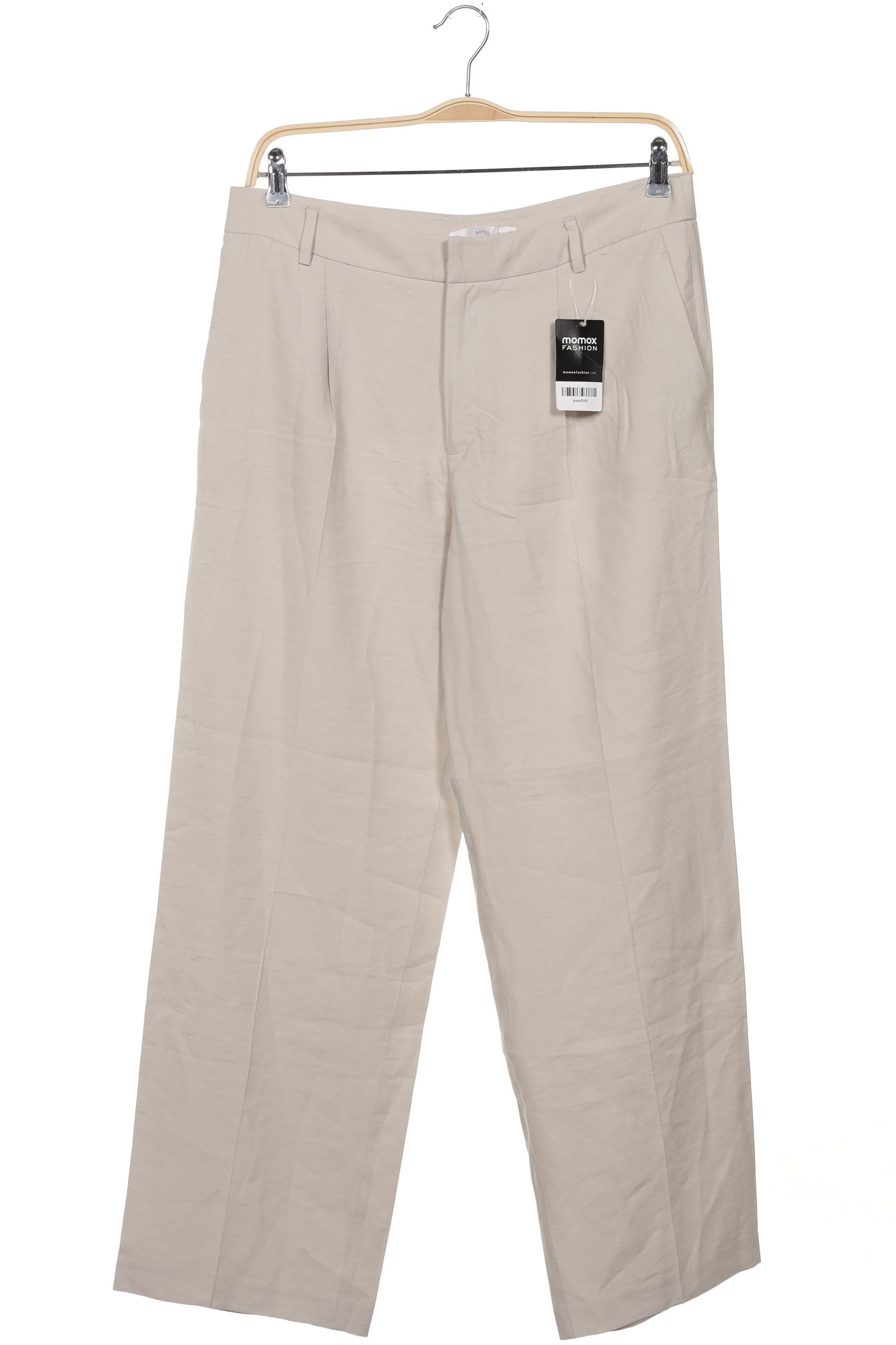 

Mango Damen Stoffhose, cremeweiß, Gr. 42