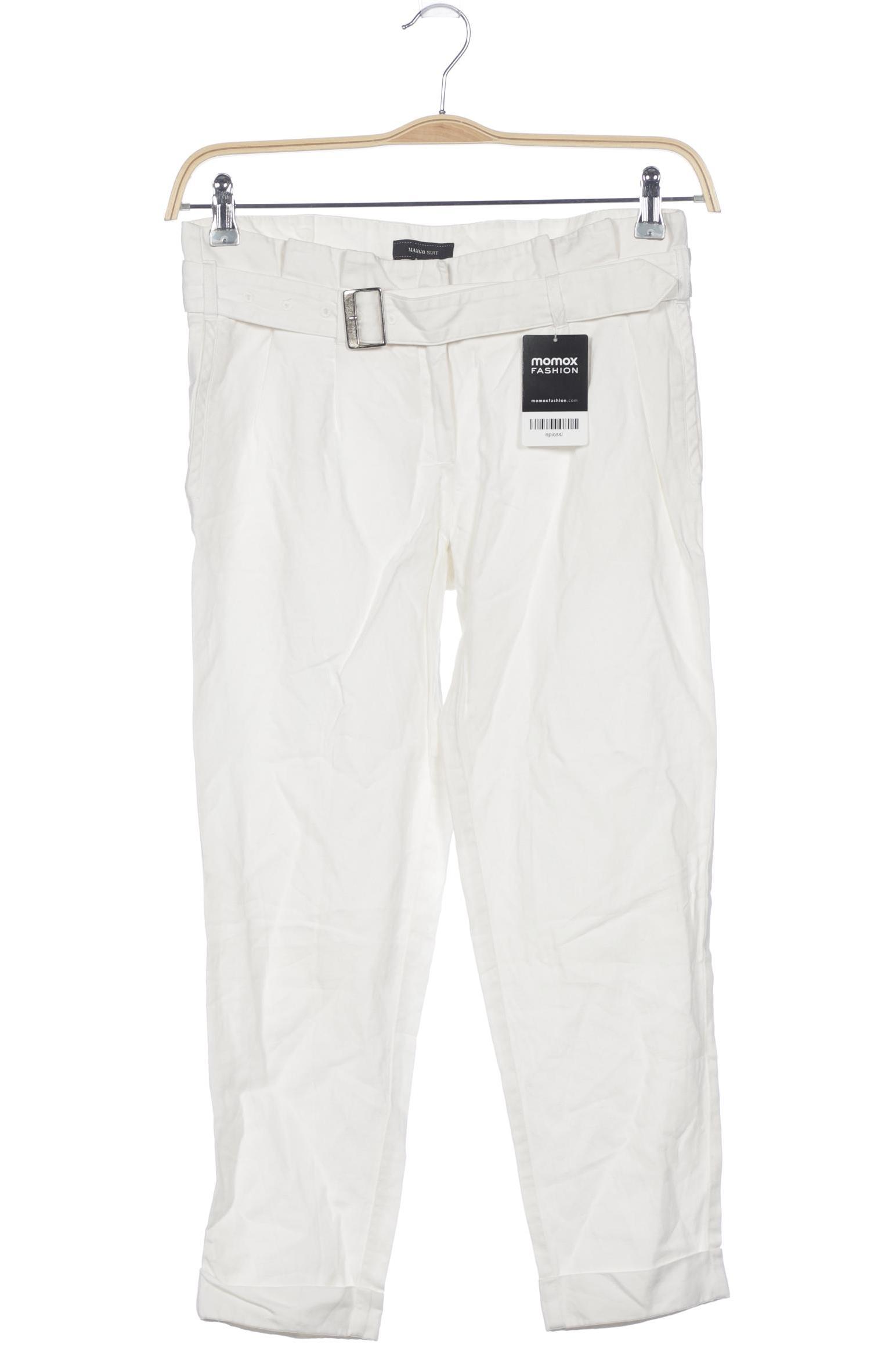 

Mango Damen Stoffhose, cremeweiß, Gr. 34