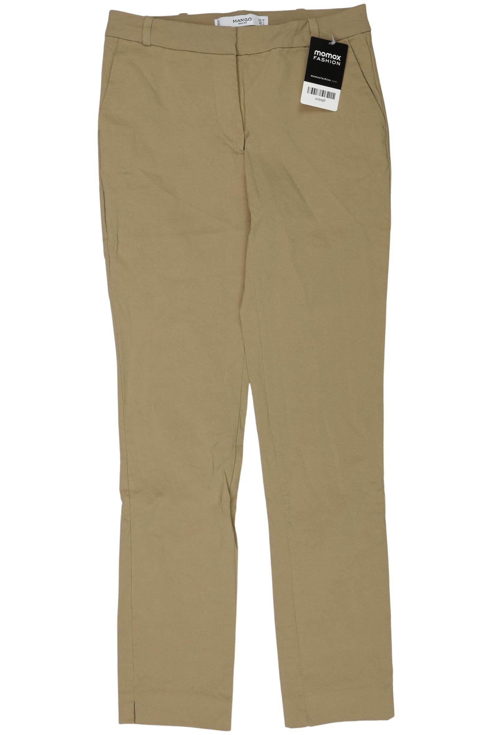 

Mango Damen Stoffhose, beige, Gr. 36
