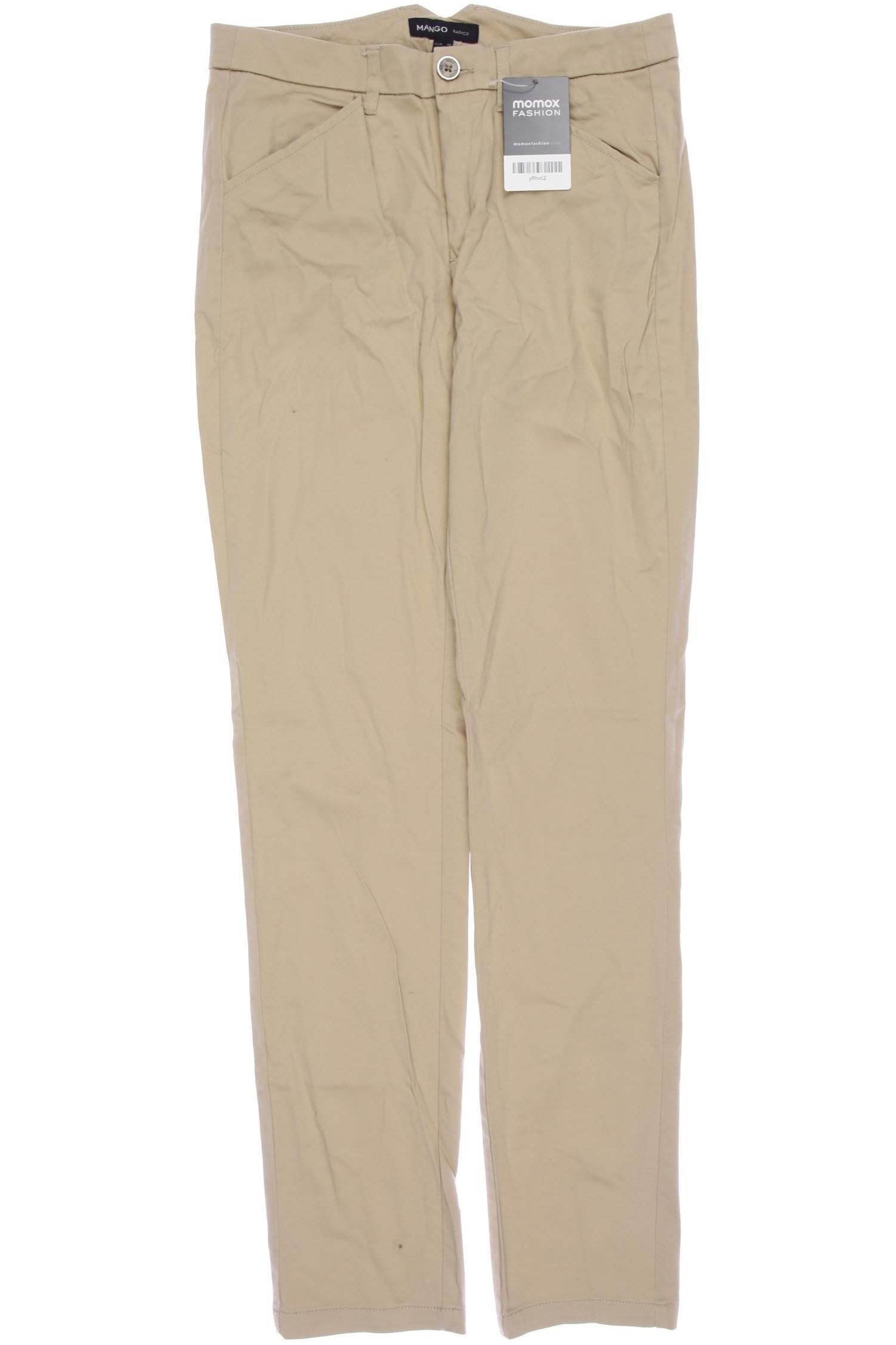 

Mango Damen Stoffhose, beige, Gr. 36