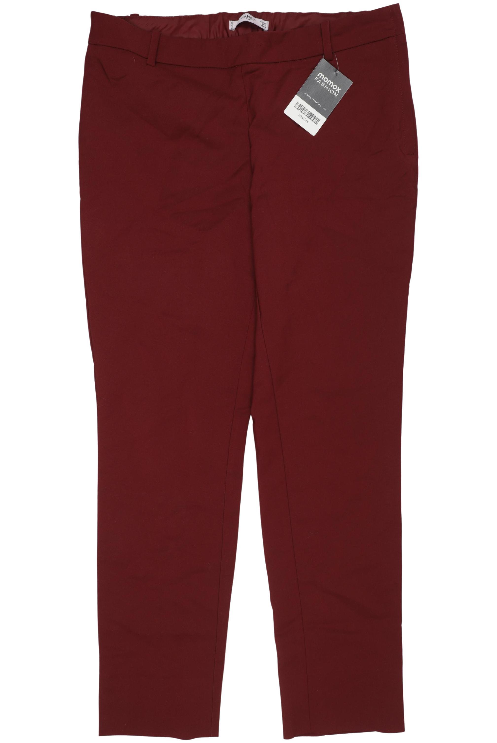 

Mango Damen Stoffhose, bordeaux, Gr. 40