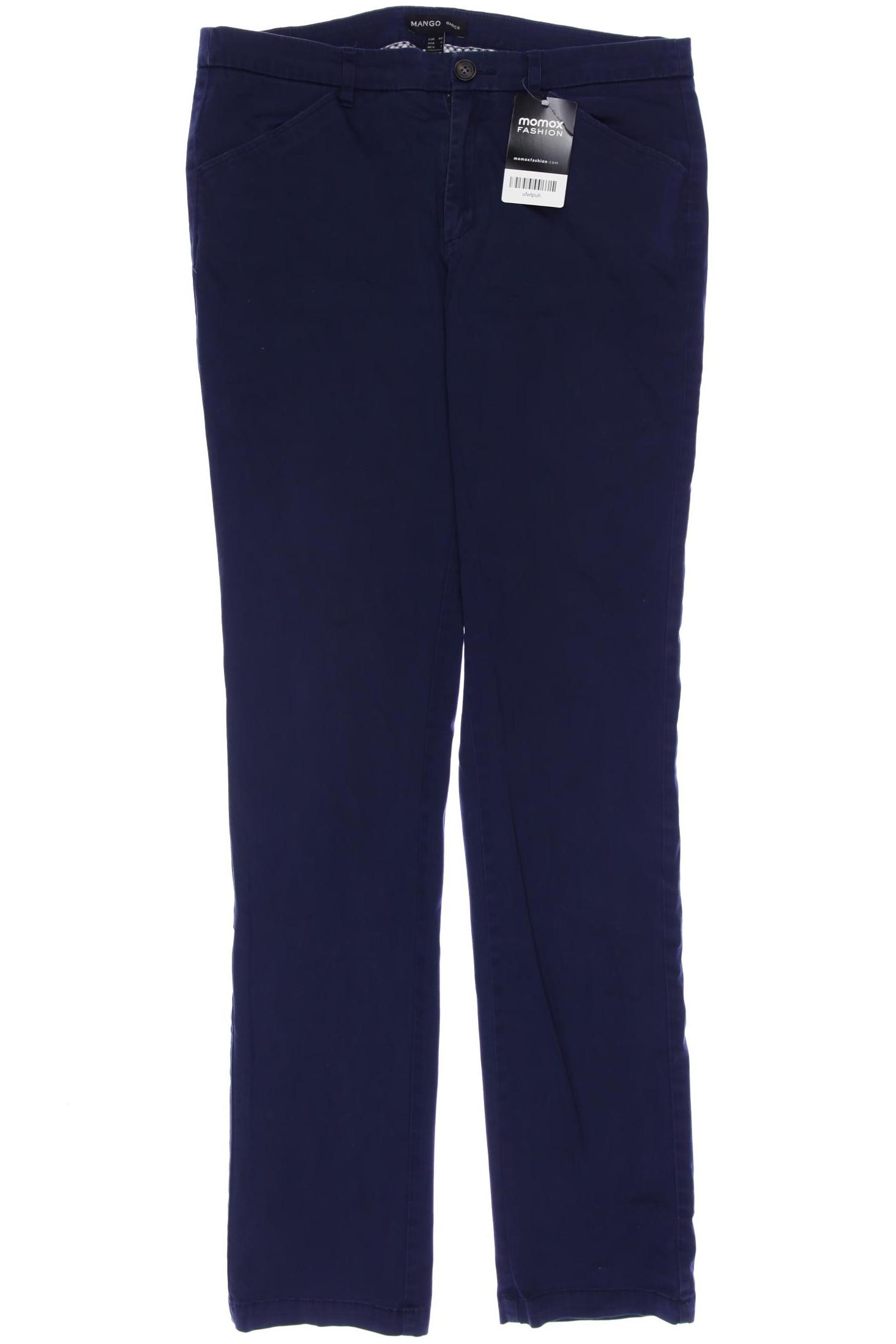 

MANGO Damen Stoffhose, marineblau