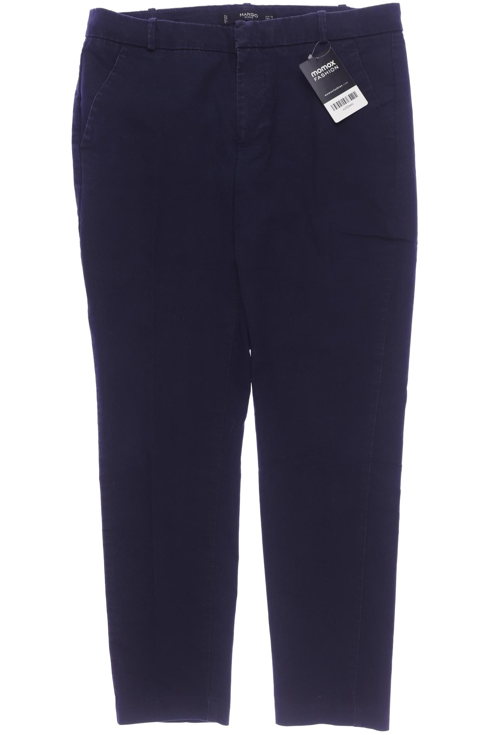 

Mango Damen Stoffhose, marineblau, Gr. 38