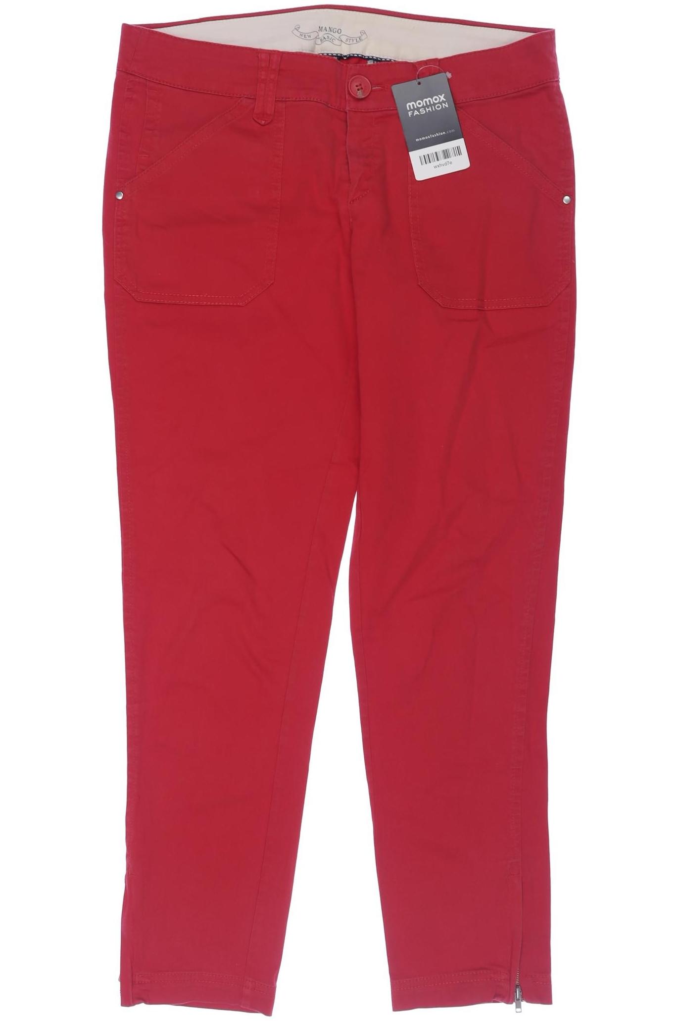 

Mango Damen Stoffhose, rot, Gr. 36