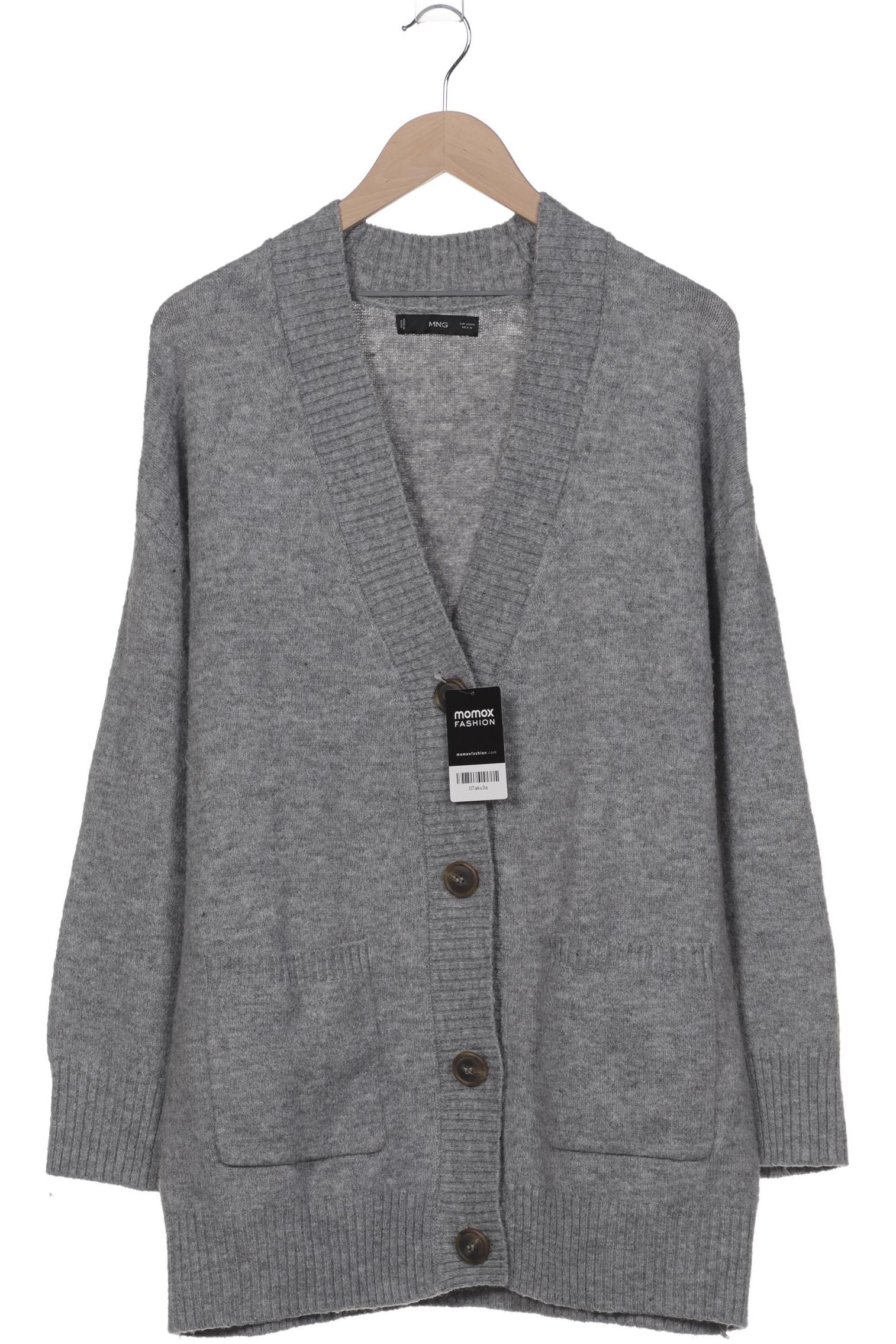 

Mango Damen Strickjacke, grau, Gr. 38