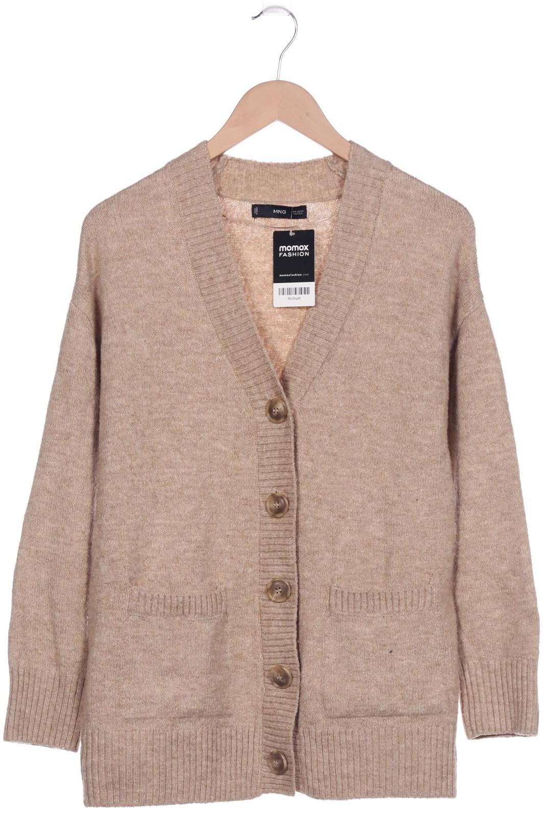 

Mango Damen Strickjacke, beige, Gr. 34