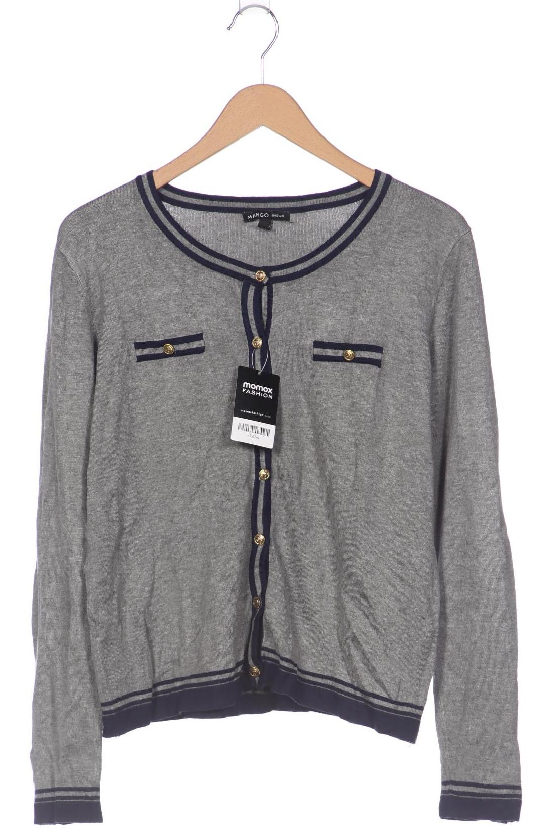 

Mango Damen Strickjacke, grau, Gr. 42