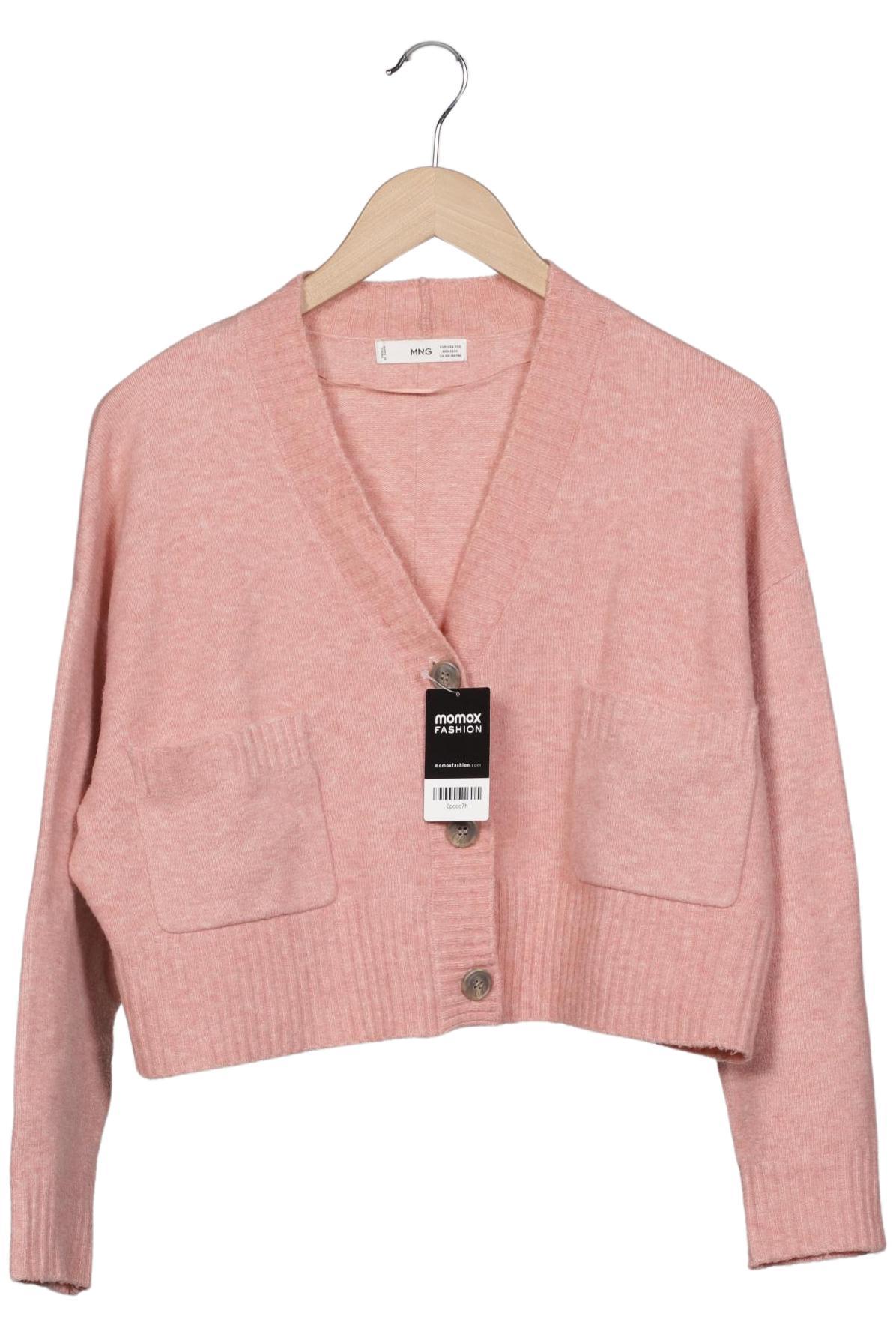 

Mango Damen Strickjacke, pink, Gr. 32