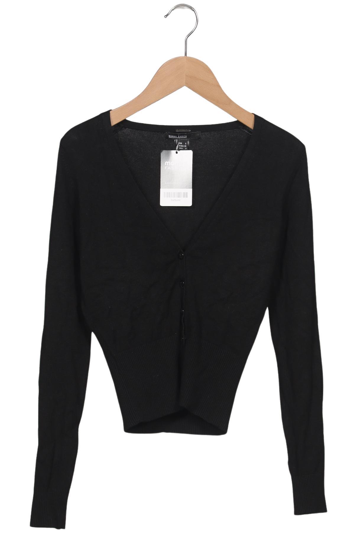 

Mango Damen Strickjacke, schwarz, Gr. 36