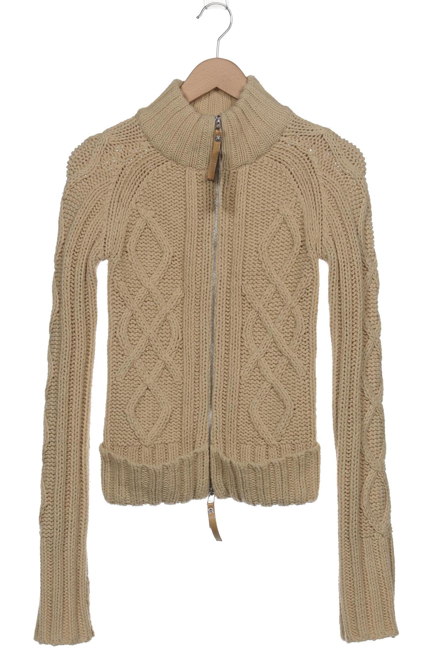 

Mango Damen Strickjacke, beige, Gr. 42